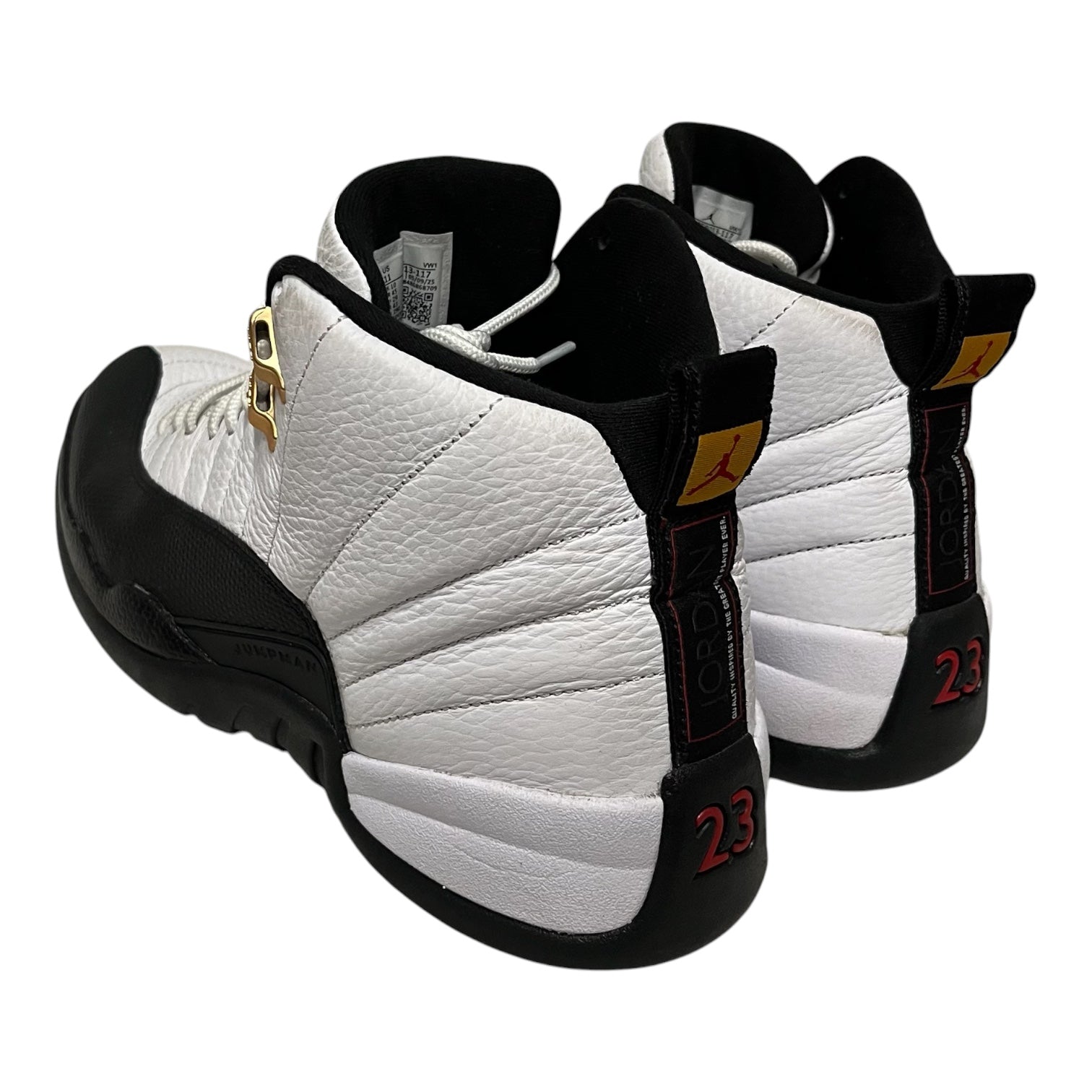 NIKE/Hi-Sneakers/US 11/Leather/WHT/Air Jordan 12 Retro view 2