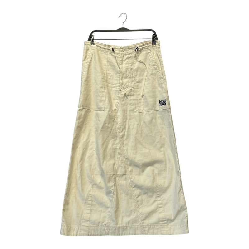 Needles/Long Skirt/2/Cotton/CRM/BUTTERFLY