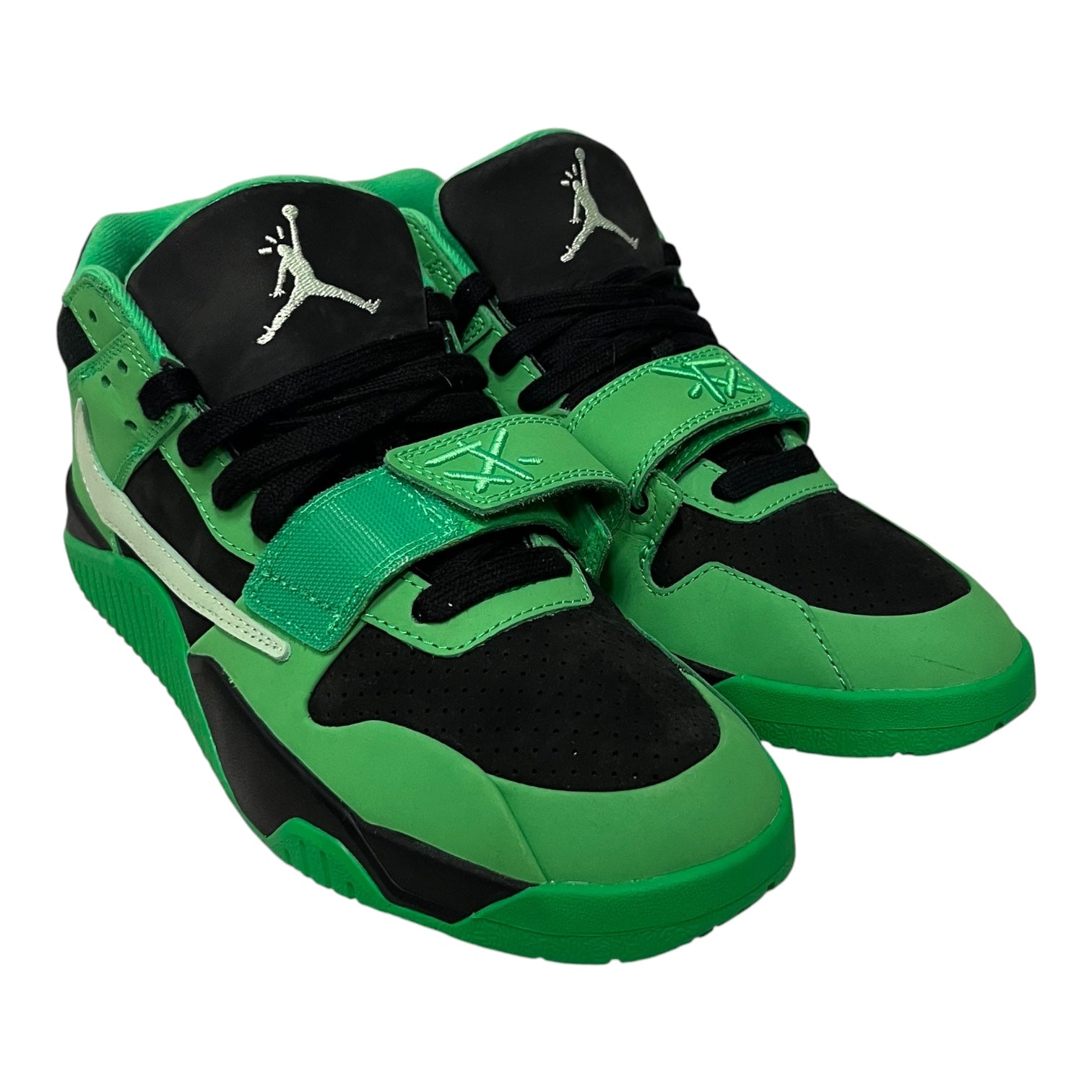 NIKE/Hi-Sneakers/US 9.5/Leather/GRN/travis scott green spark view 1