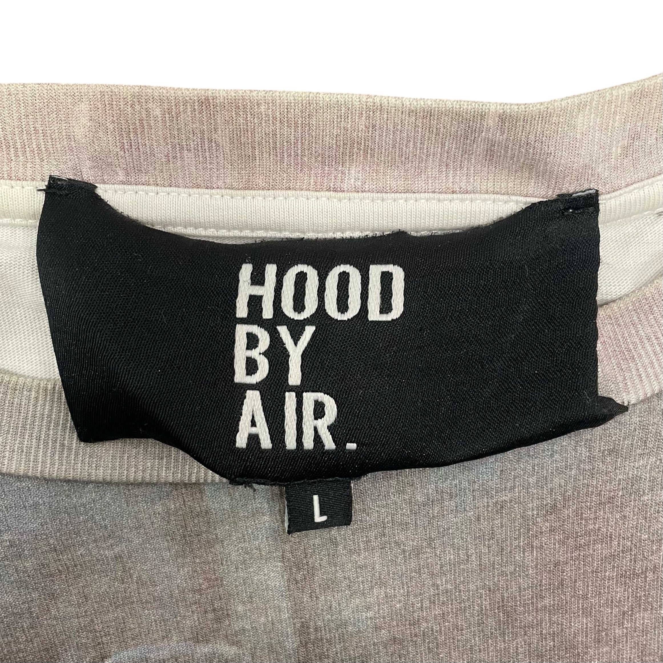 HOOD BY AIR./T-Shirt/L/Cotton/GRY/All Over Print/SURVEILANCE CAM GRAPHIC view 3