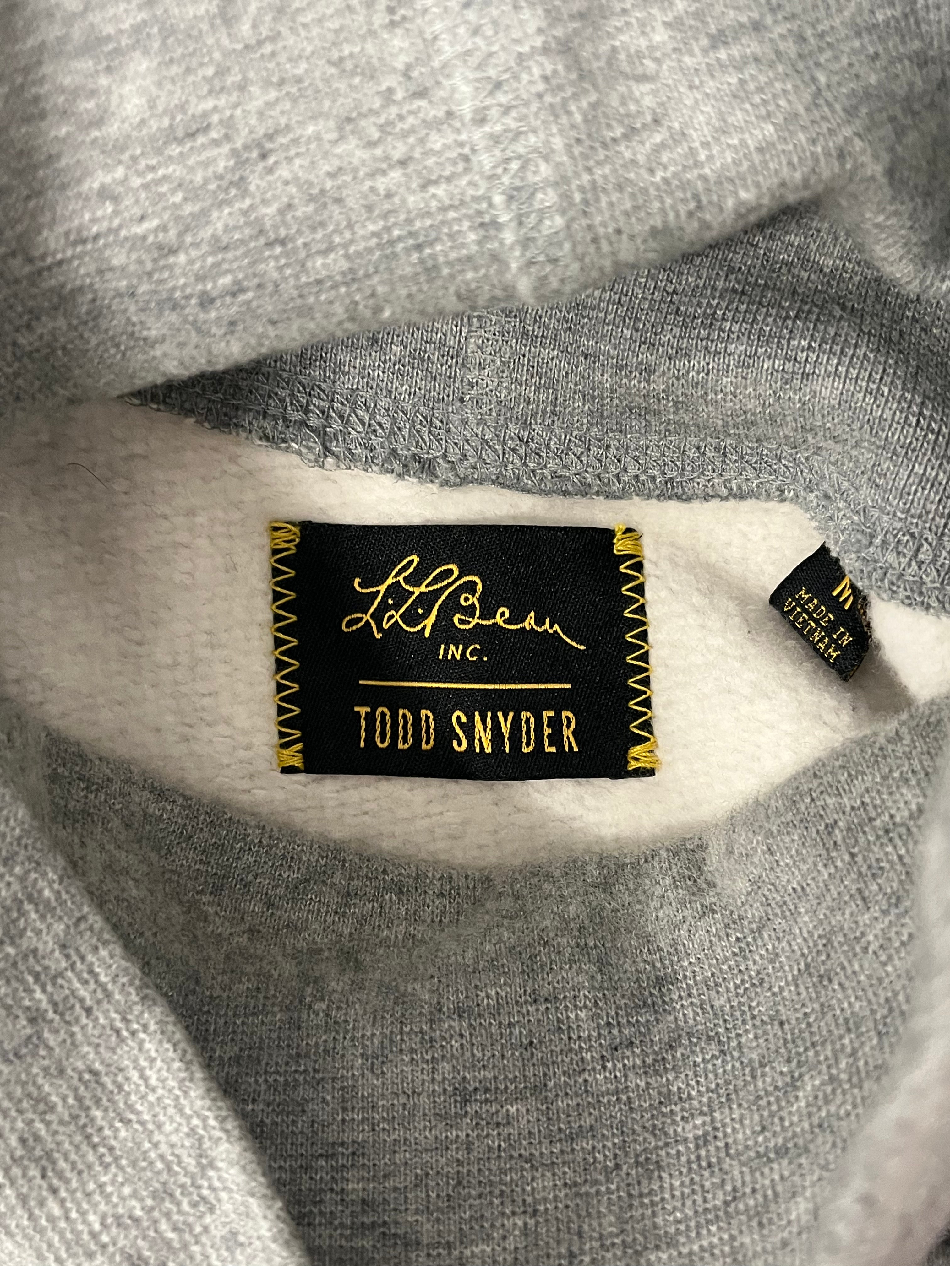 TODD SNYDER/L.L.Bean/Sweatshirt/M/Graphic/Cotton/GRY/Turtle Neck/LIGHTHOUSE TURTLE NECK view 3