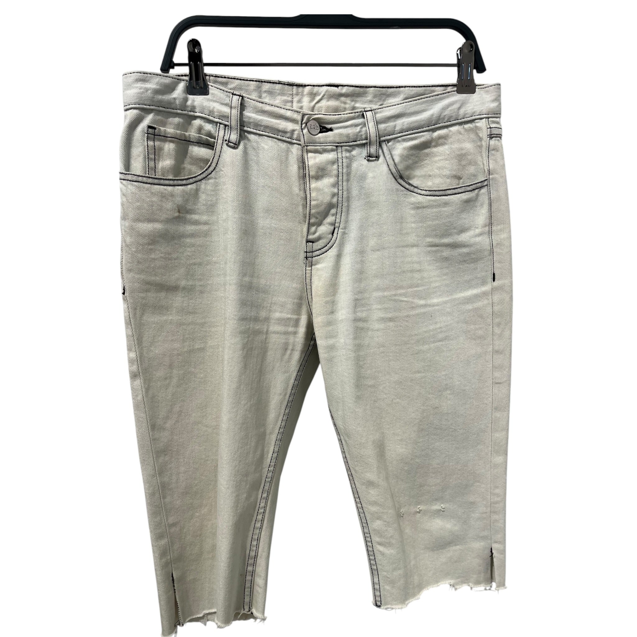 enfants riches deprimes/Shorts/31/Cotton/WHT/CUTOFF JEANS DICE POCKET view 1