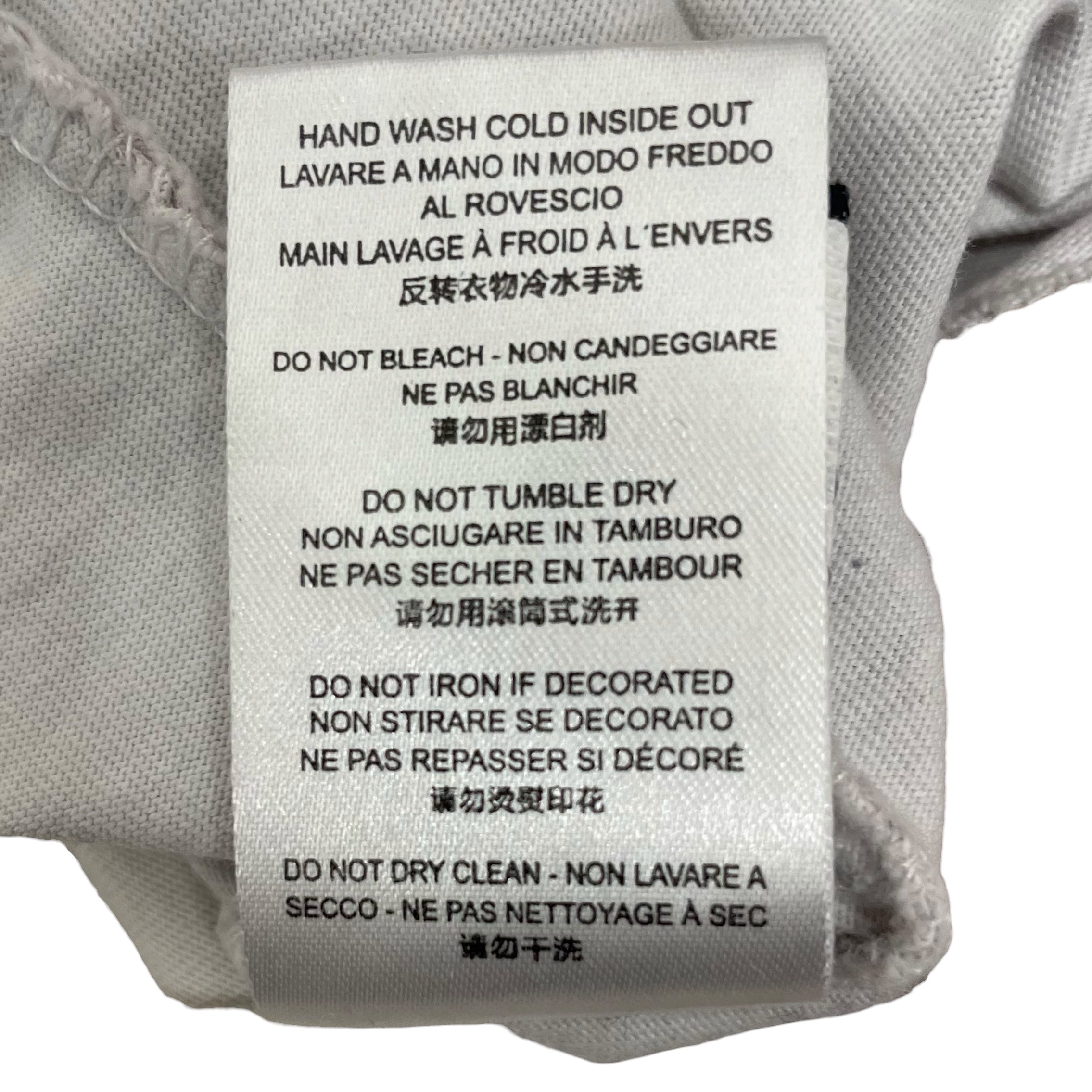 HOOD BY AIR./T-Shirt/L/Cotton/GRY/All Over Print/SURVEILANCE CAM GRAPHIC view 6
