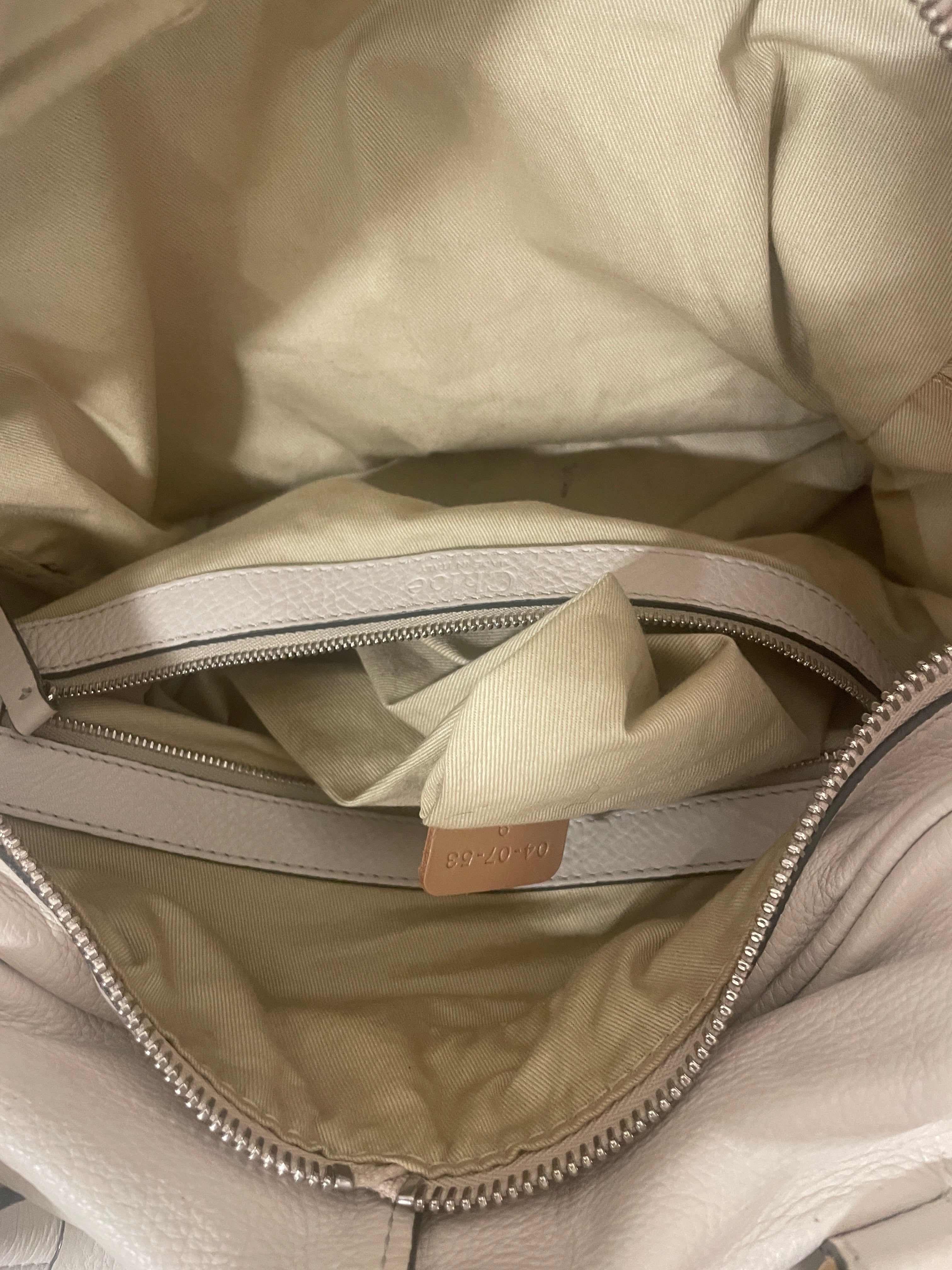 Chloe/Hand Bag/Leather/CRM/W32QD28 view 4