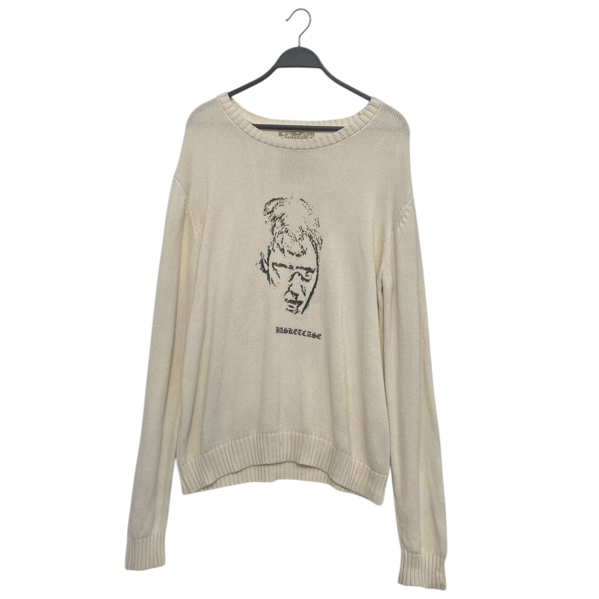basketcase gallery/Sweater/L/Cotton/CRM/KNIT SWEATER view 1