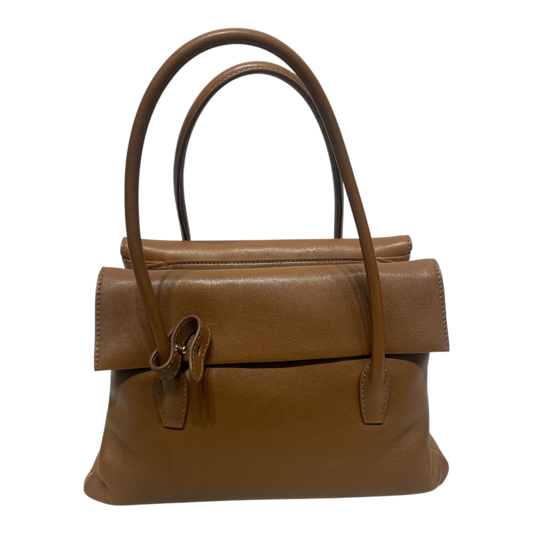 MIU MIU/Bag/Leather/BRW/Solitaire Tote view 3
