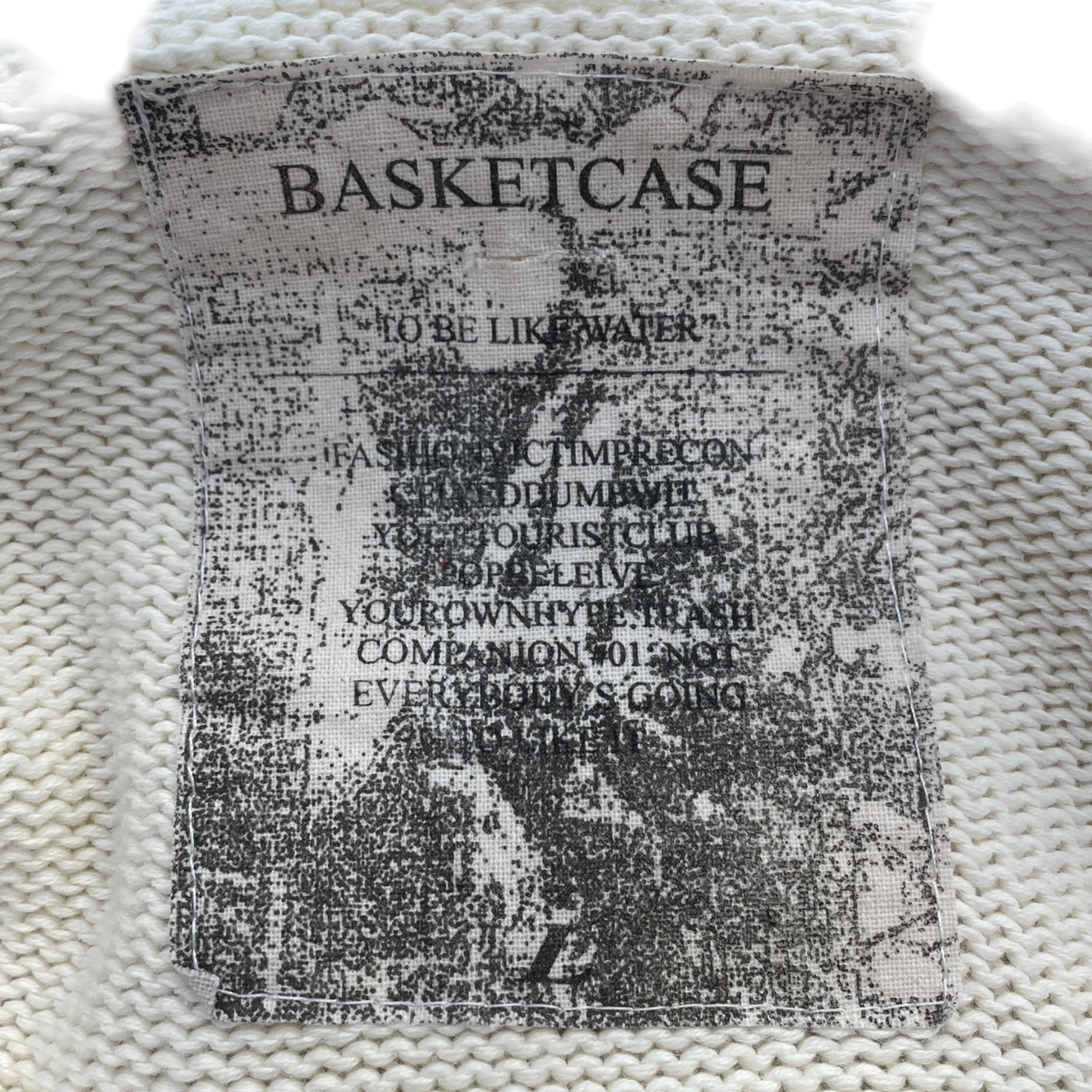 basketcase gallery/Sweater/L/Cotton/CRM/KNIT SWEATER view 3