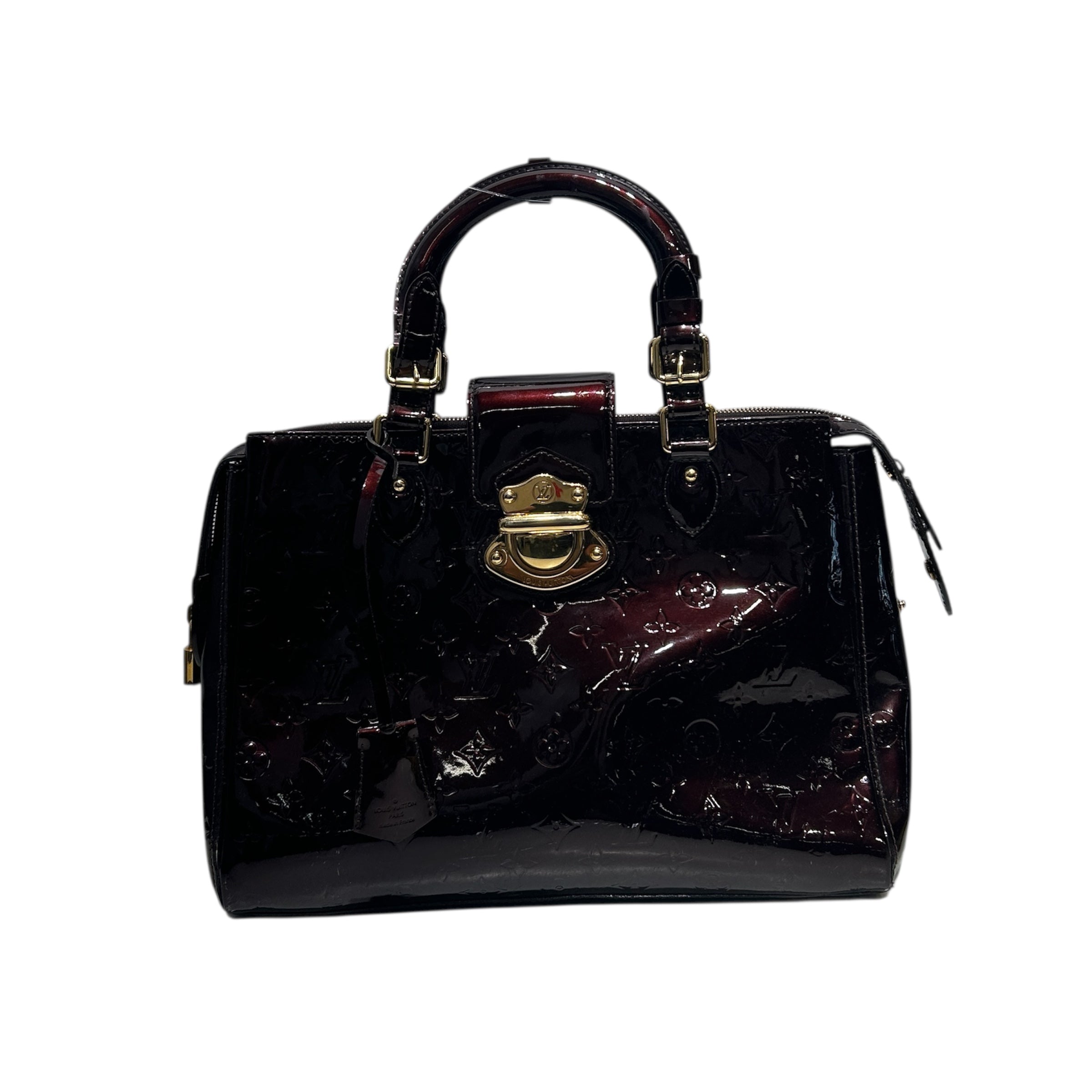 LOUIS VUITTON/Bag/Monogram/Leather/BRD/MELROSE PATENT LEATHER BAG view 1