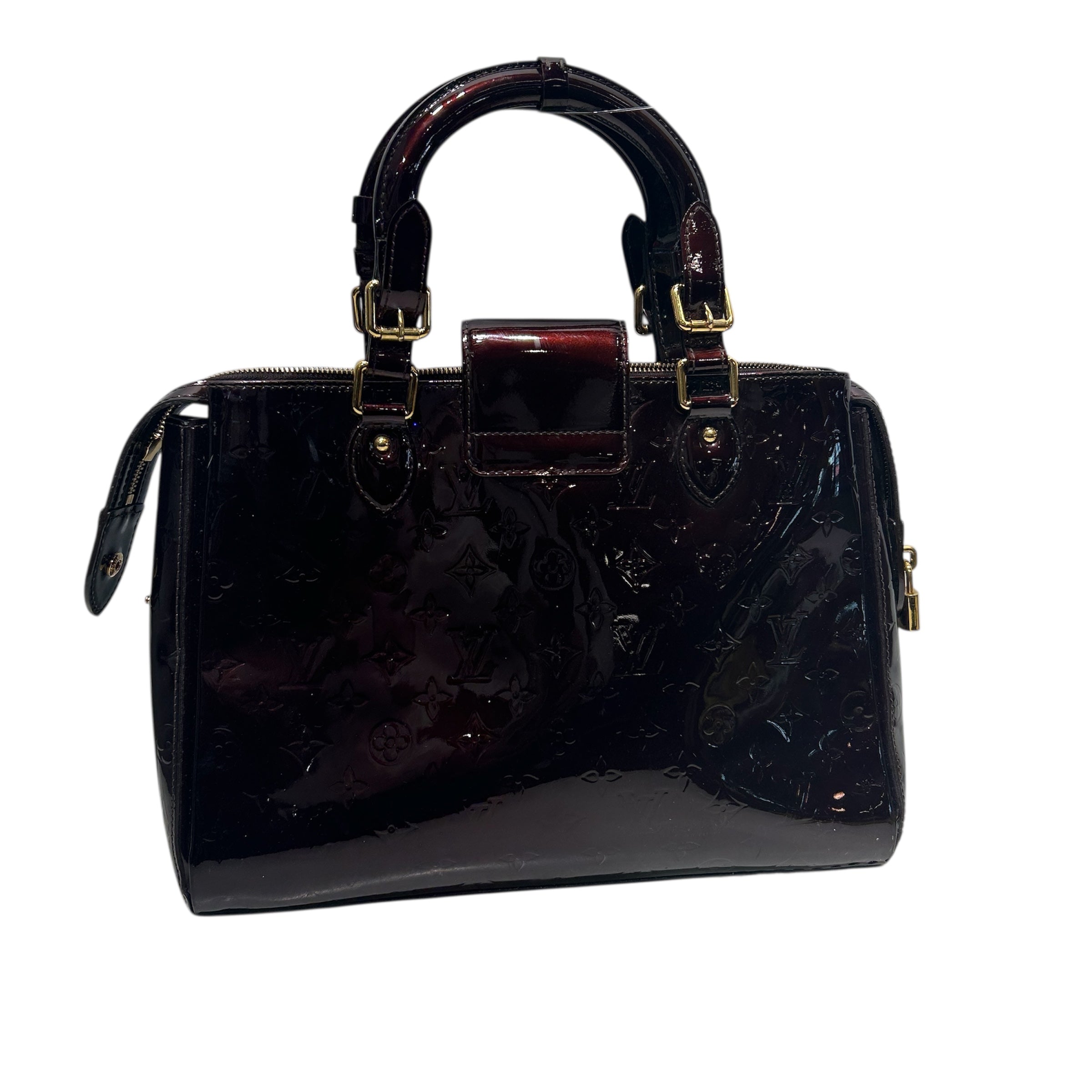 LOUIS VUITTON/Bag/Monogram/Leather/BRD/MELROSE PATENT LEATHER BAG view 2