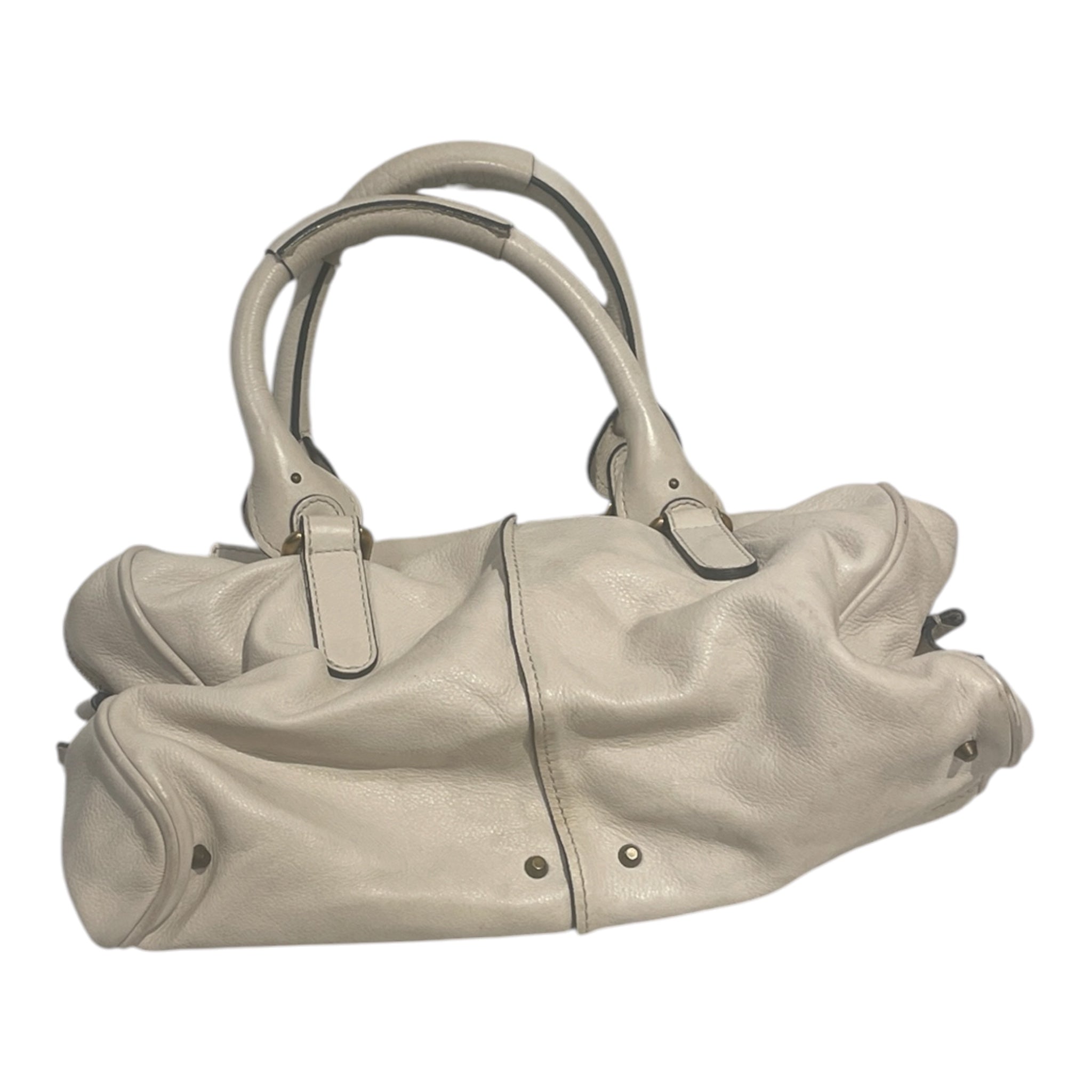 Chloe/Hand Bag/Leather/CRM/W32QD28 view 2