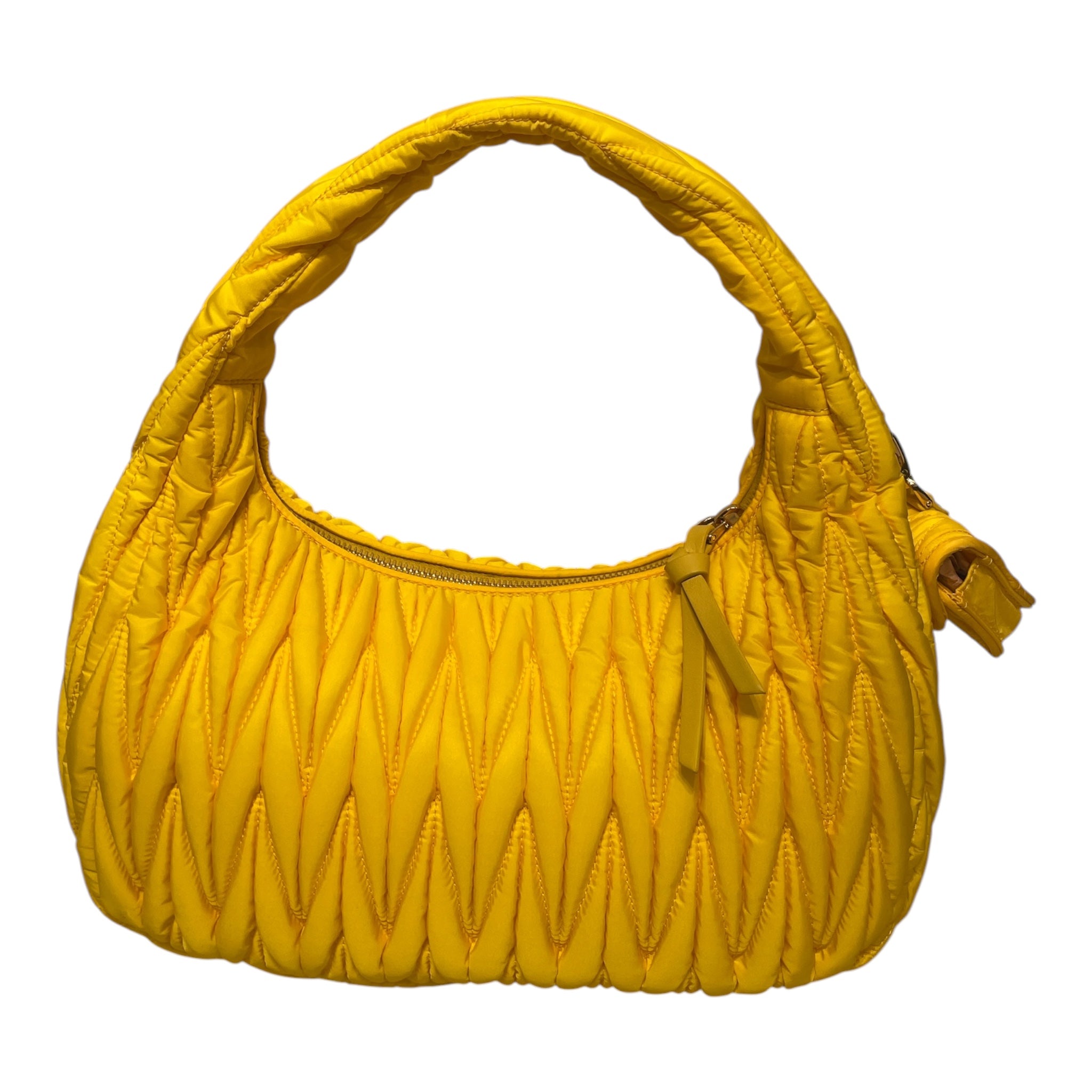 MIU MIU/Bag/Nylon/YEL/Wander Matelasse Quiling view 2