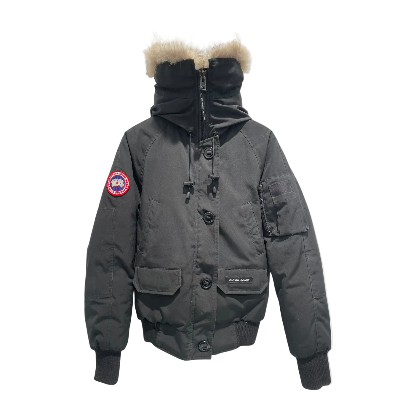 CANADA GOOSE/Mountain Parka/XS/Cotton/BLK/Moutain Parka view 1