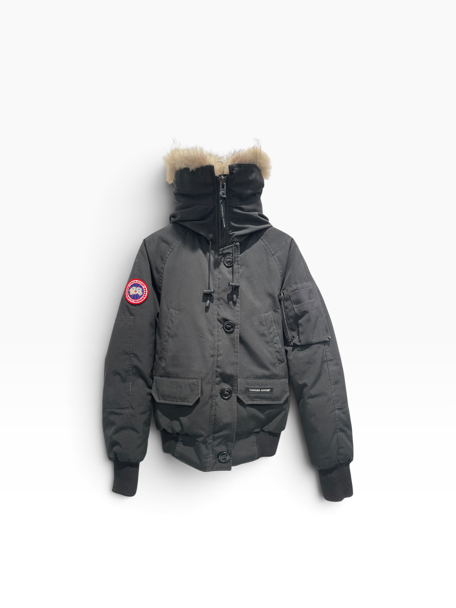 CANADA GOOSE/Mountain Parka/XS/Cotton/BLK/Moutain Parka view 1