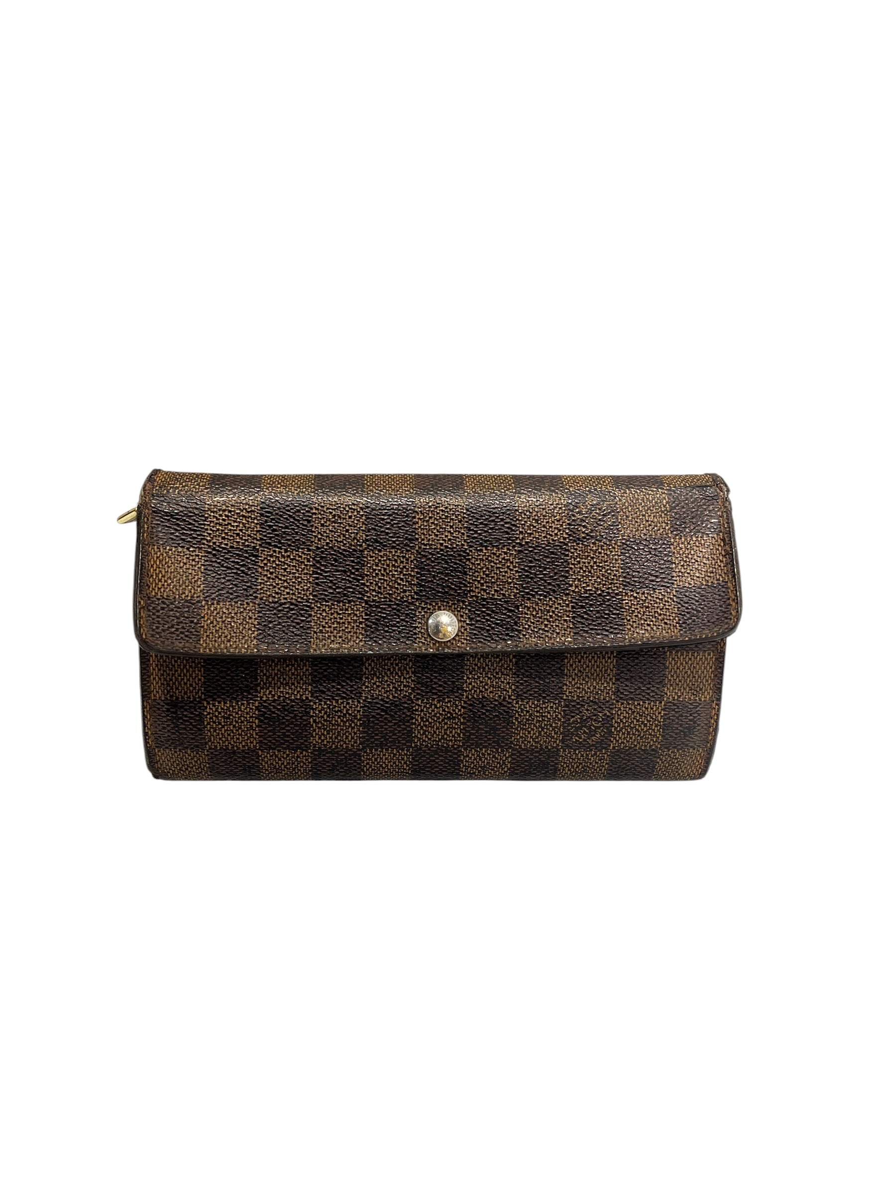 LOUIS VUITTON/Long Wallet/Monogram/Leather/MLT/L's/DAMIER view 1