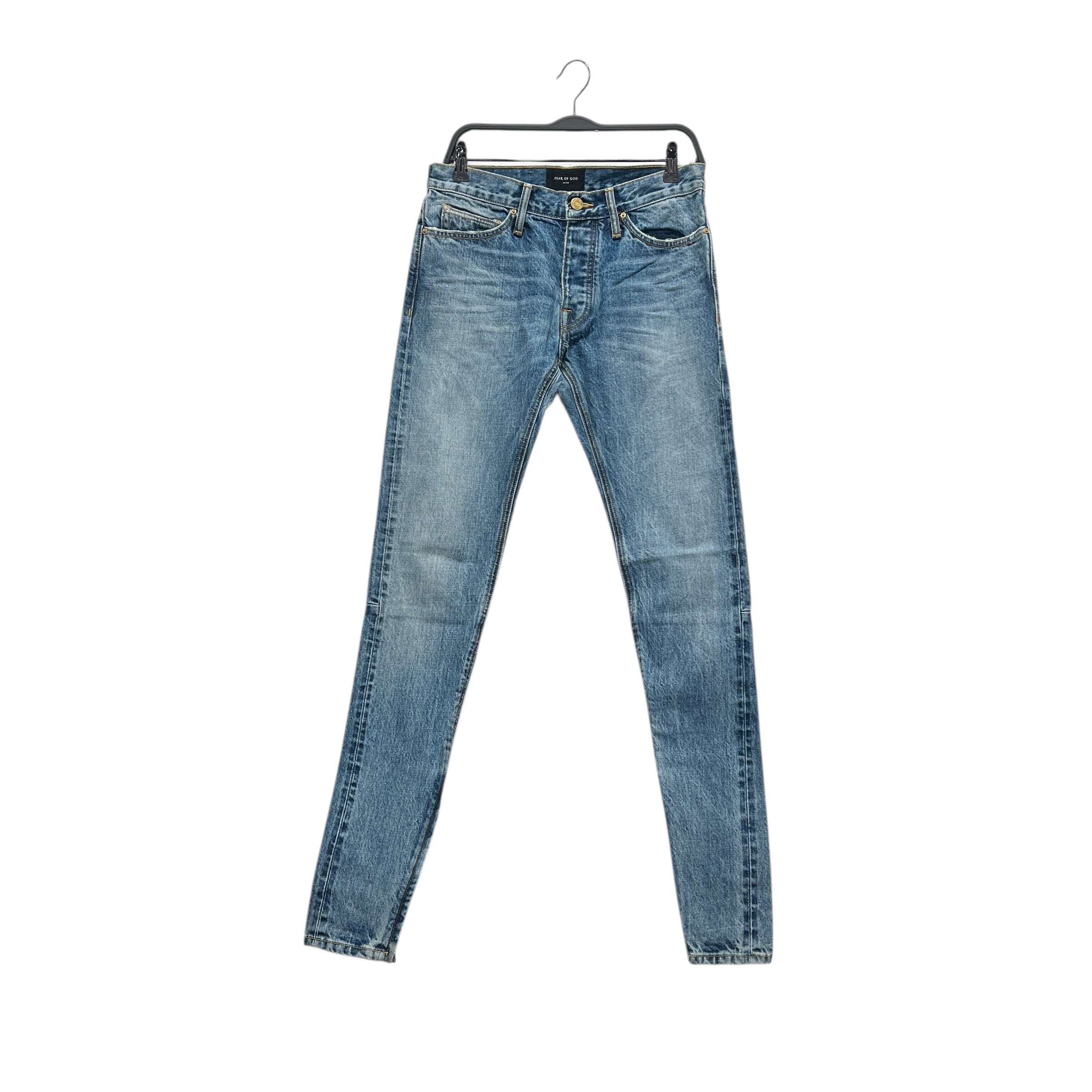 FEAR OF GOD/Skinny Pants/30/Denim/BLU/ANKLE ZIPPERS RN 139190 view 1