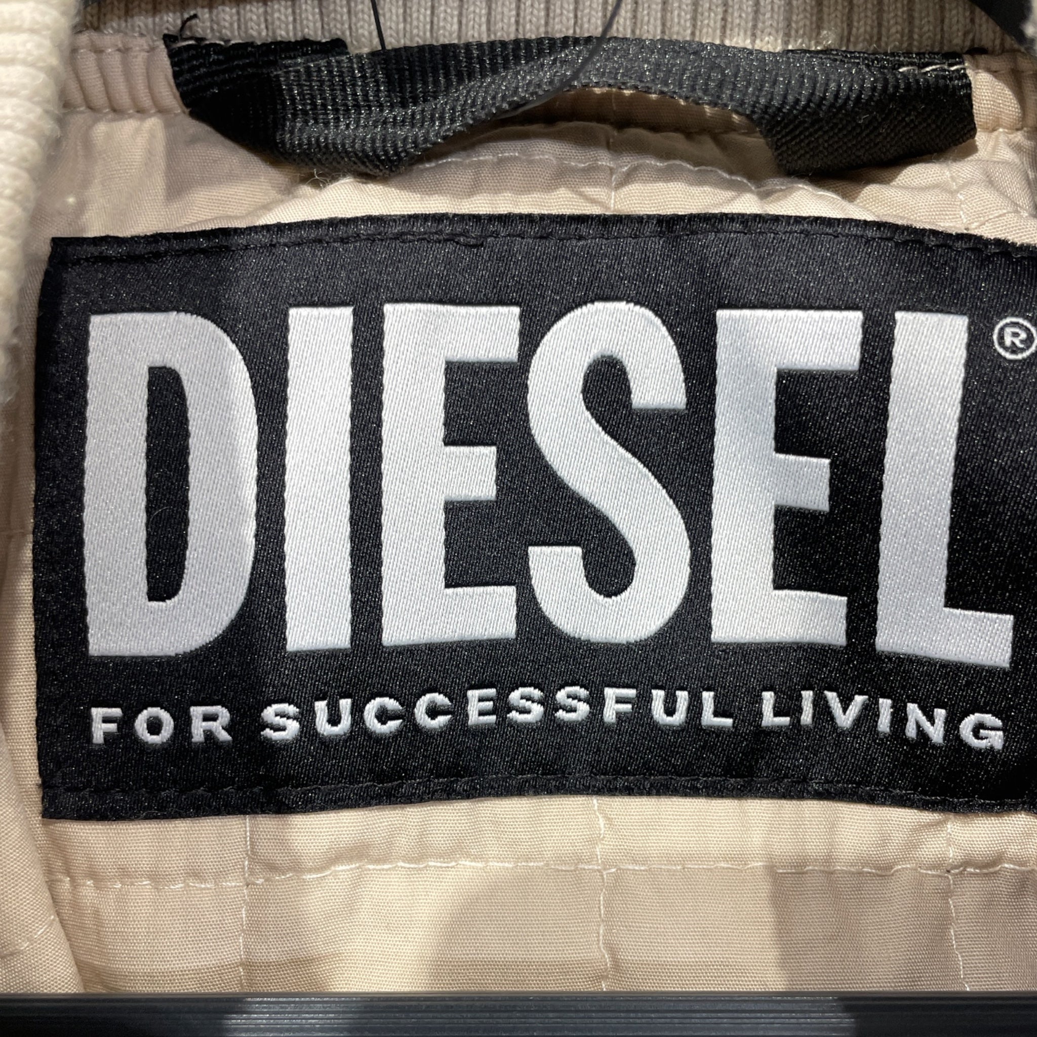 DIESEL/Windbreaker/L/Nylon/GRN/GRN KHAKI DIESEL view 3