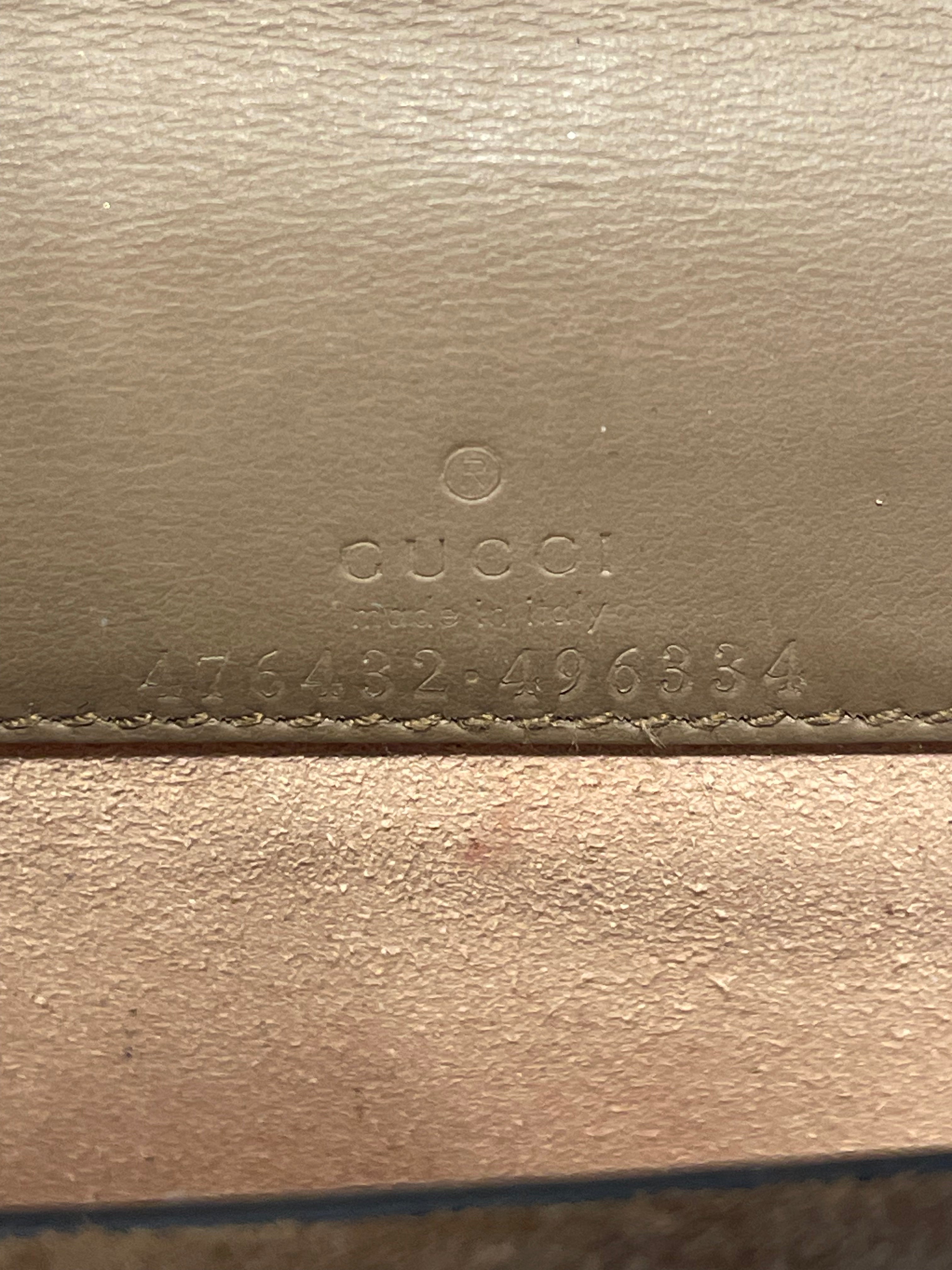 GUCCI/Cross Body Bag/Monogram/Cotton/BRW/Gucci Supreme Dionysus view 6