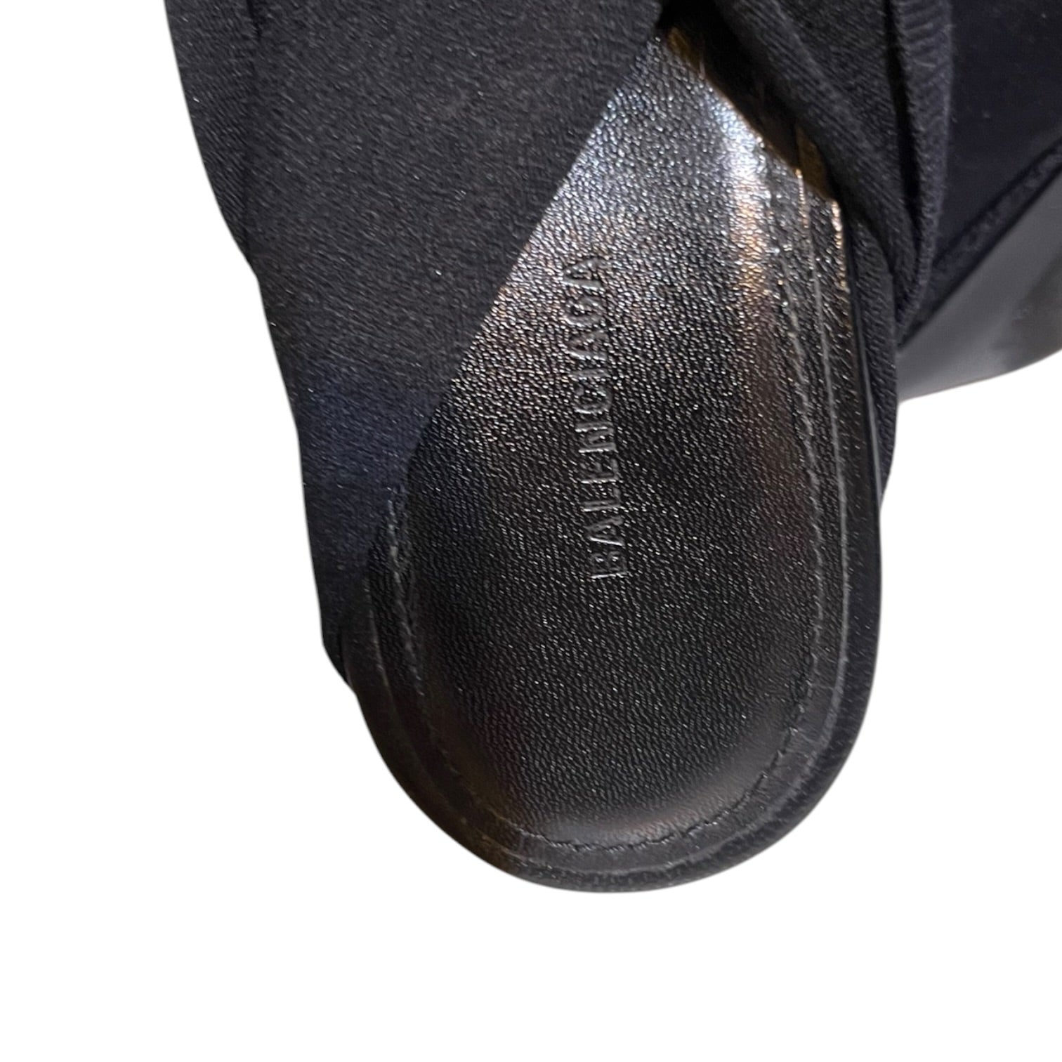 BALENCIAGA/Heels/EU 37/Cotton/BLK/KNITTED ANKLE HEEL view 4