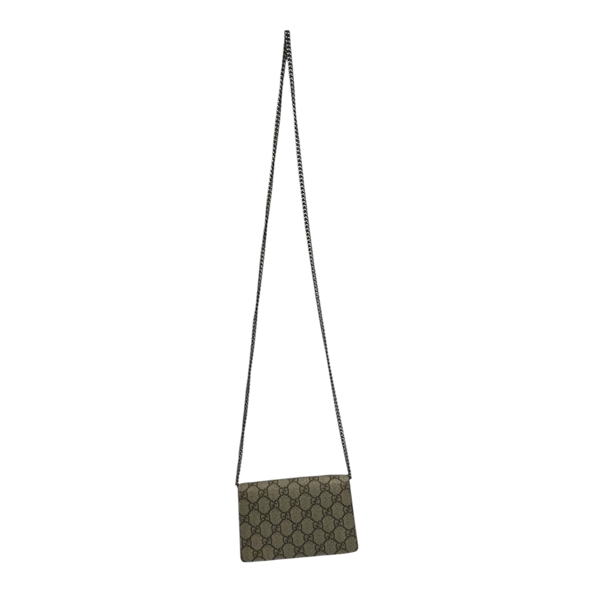GUCCI/Cross Body Bag/Monogram/Cotton/BRW/Gucci Supreme Dionysus view 2