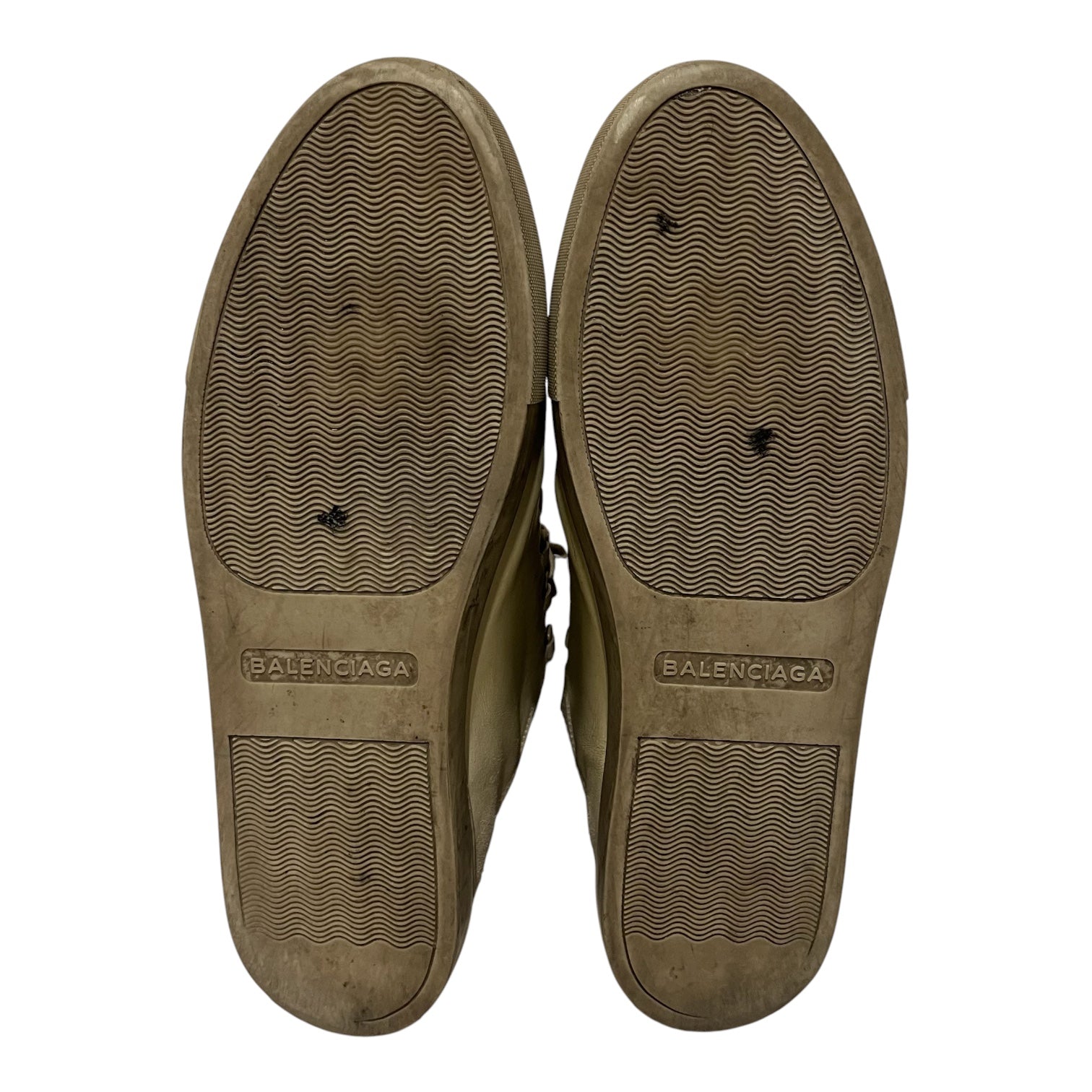 BALENCIAGA/Low-Sneakers/US 12/Leather/CRM/ view 3
