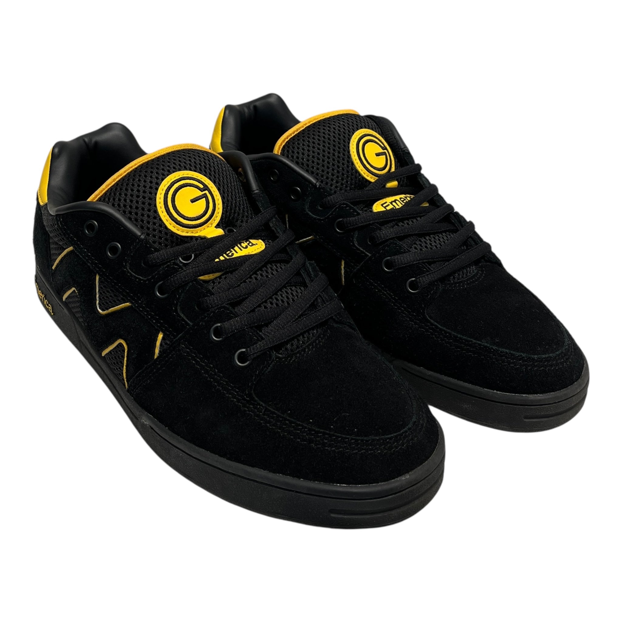 EMERICA/Low-Sneakers/US 12/Leather/BLK/BLACK EMERICA OG 1 view 1