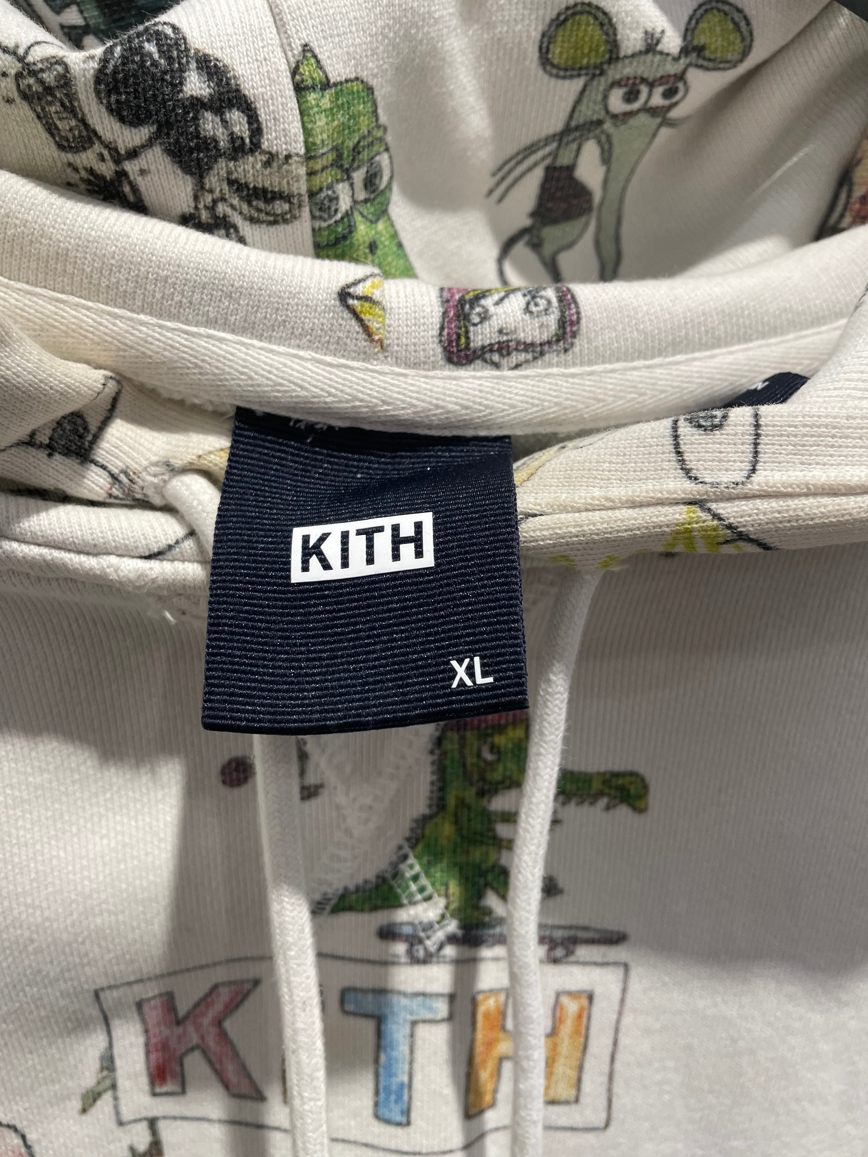 KITH/Hoodie/XL/All Over Print/Cotton/WHT/Pixar Matthew Langille Nelson view 3