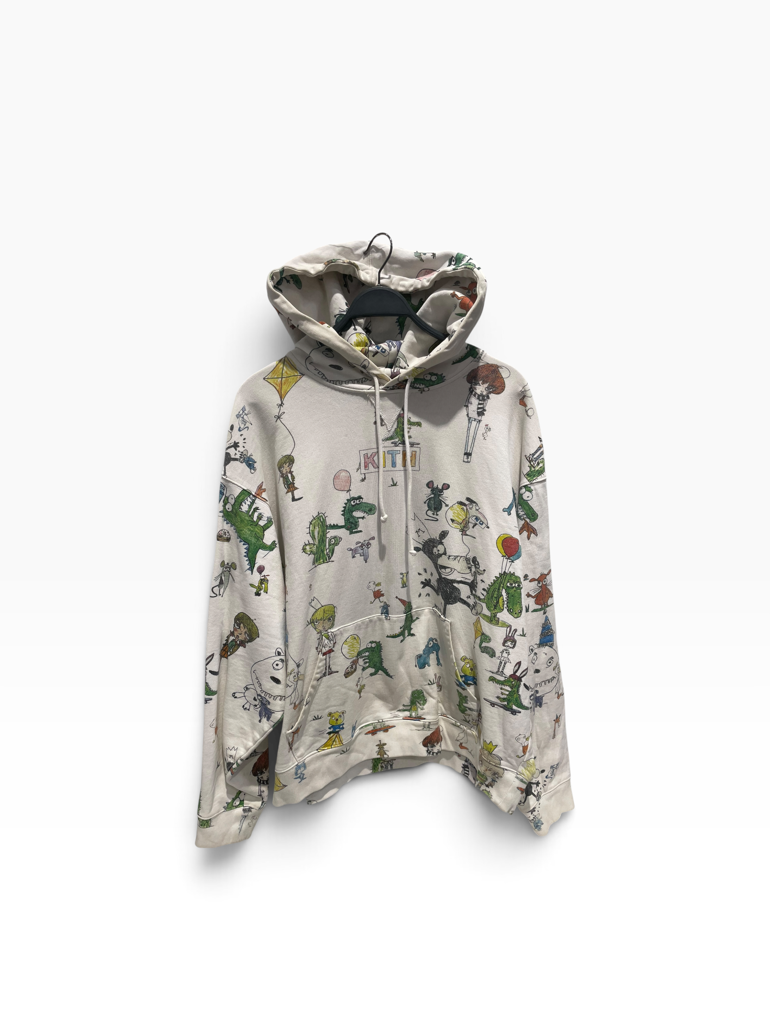 KITH/Hoodie/XL/All Over Print/Cotton/WHT/Pixar Matthew Langille Nelson view 1