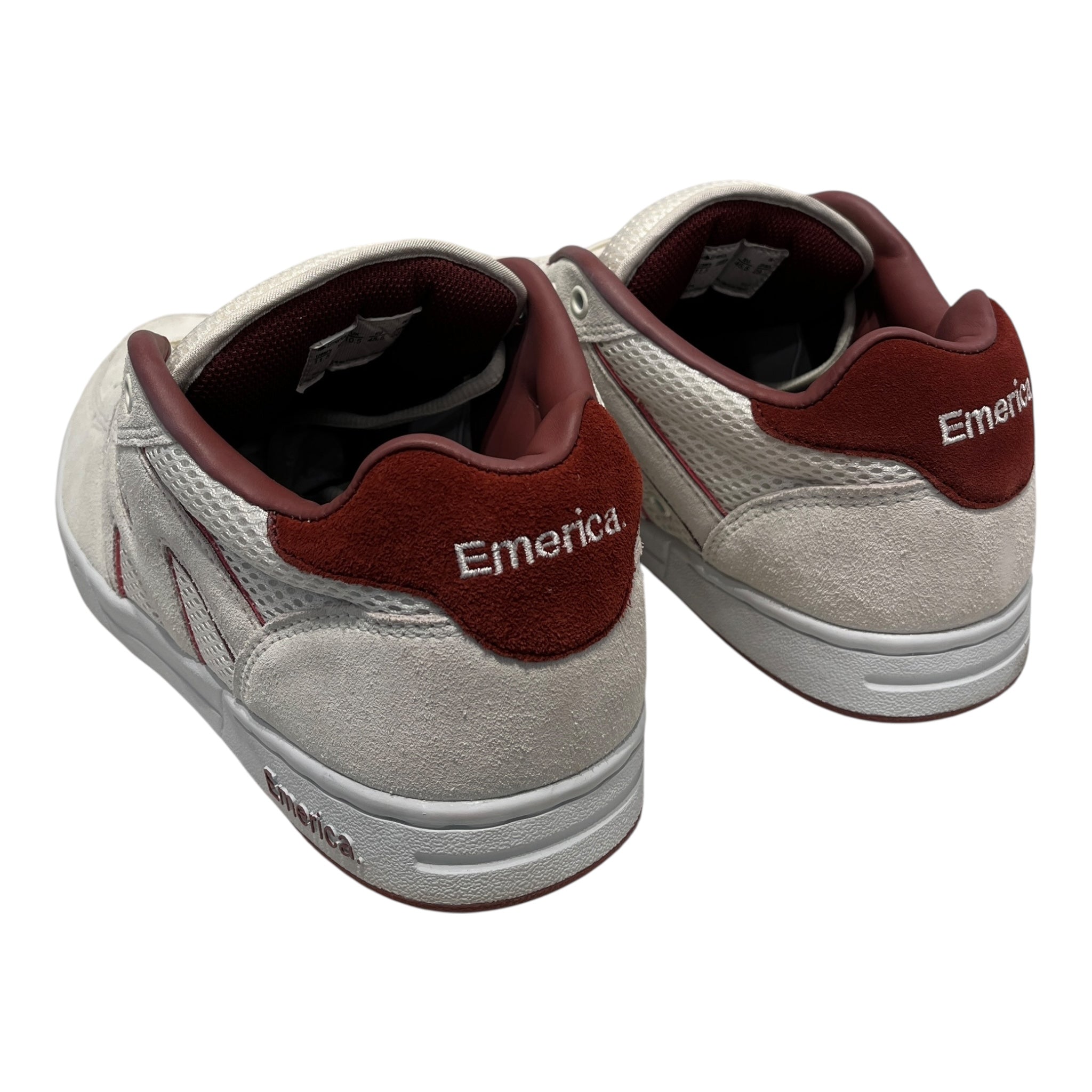 EMERICA/Low-Sneakers/US 11.5/Leather/WHT/WHITE EMERICA OG 1 view 2