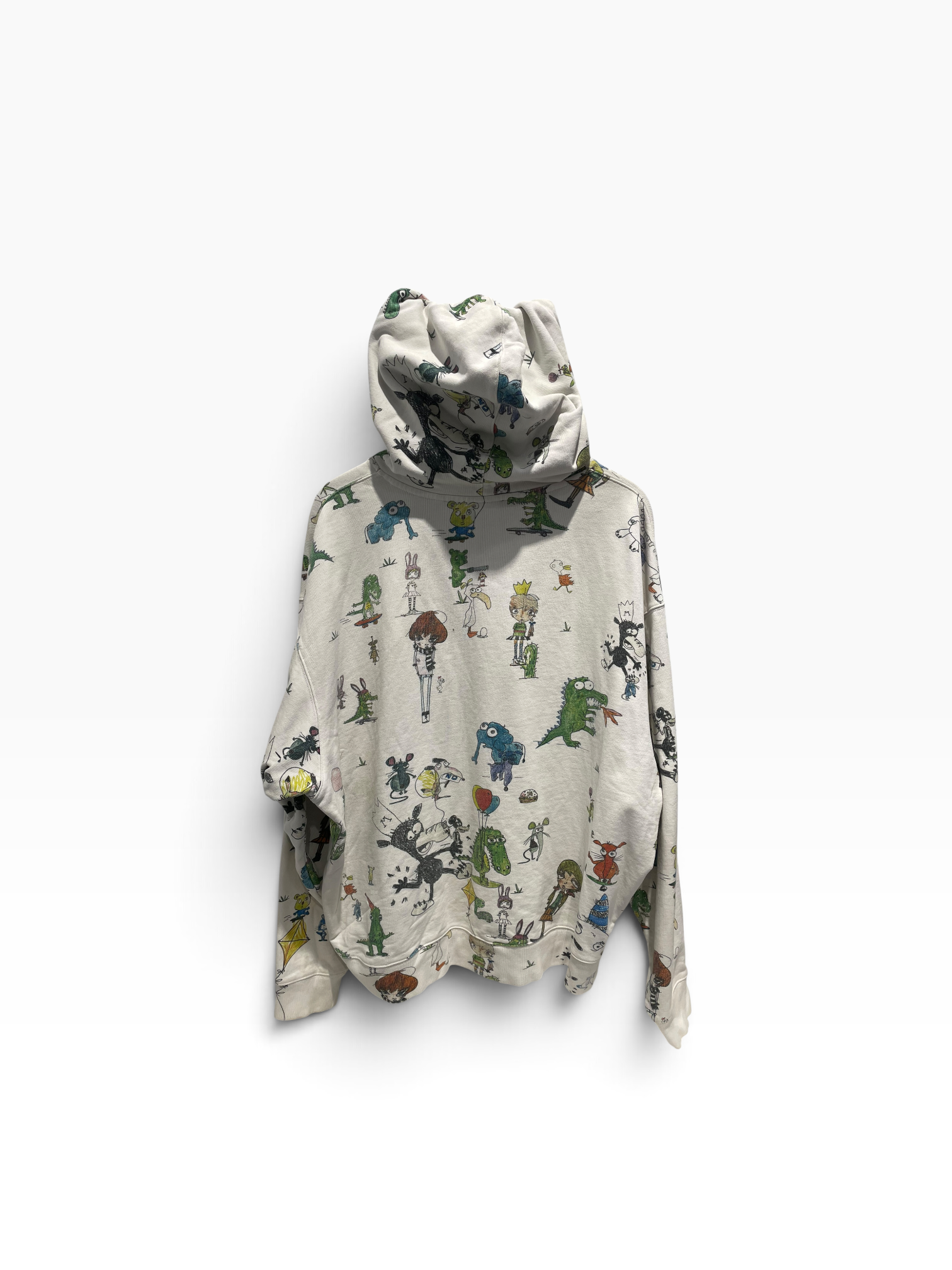 KITH/Hoodie/XL/All Over Print/Cotton/WHT/Pixar Matthew Langille Nelson view 2