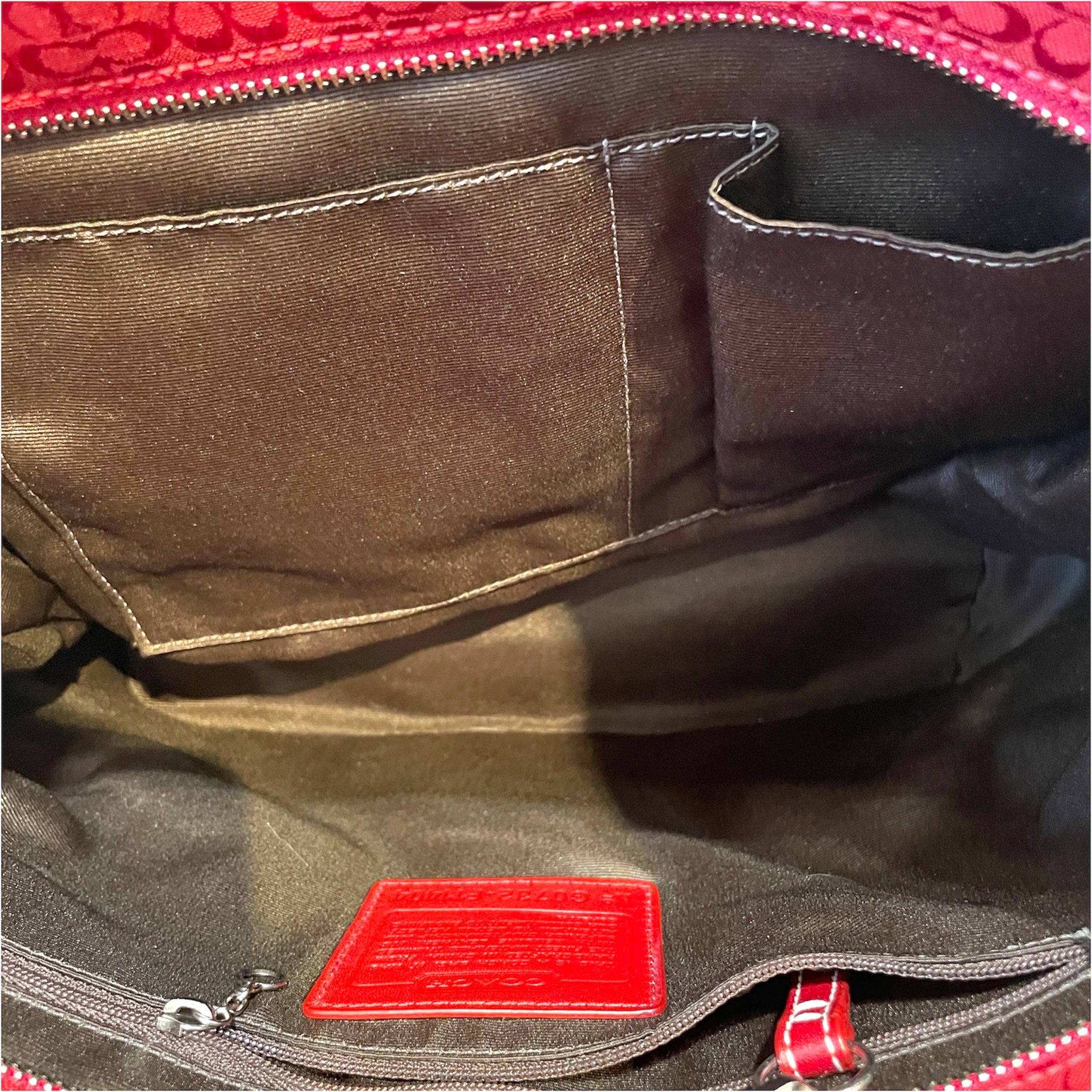 COACH/Tote Bag/Monogram/Leather/BRD/Soho Tote view 6