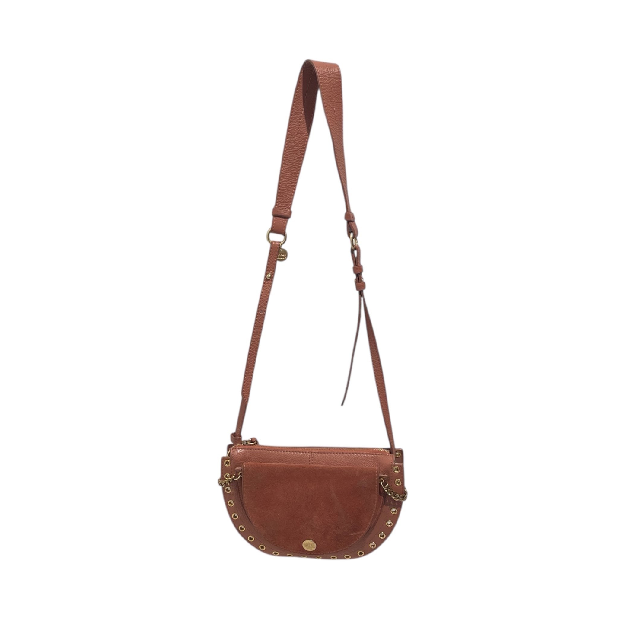 SEE BY CHLOE/Cross Body Bag/Leather/PNK/see by chloe/pink/cross body view 1