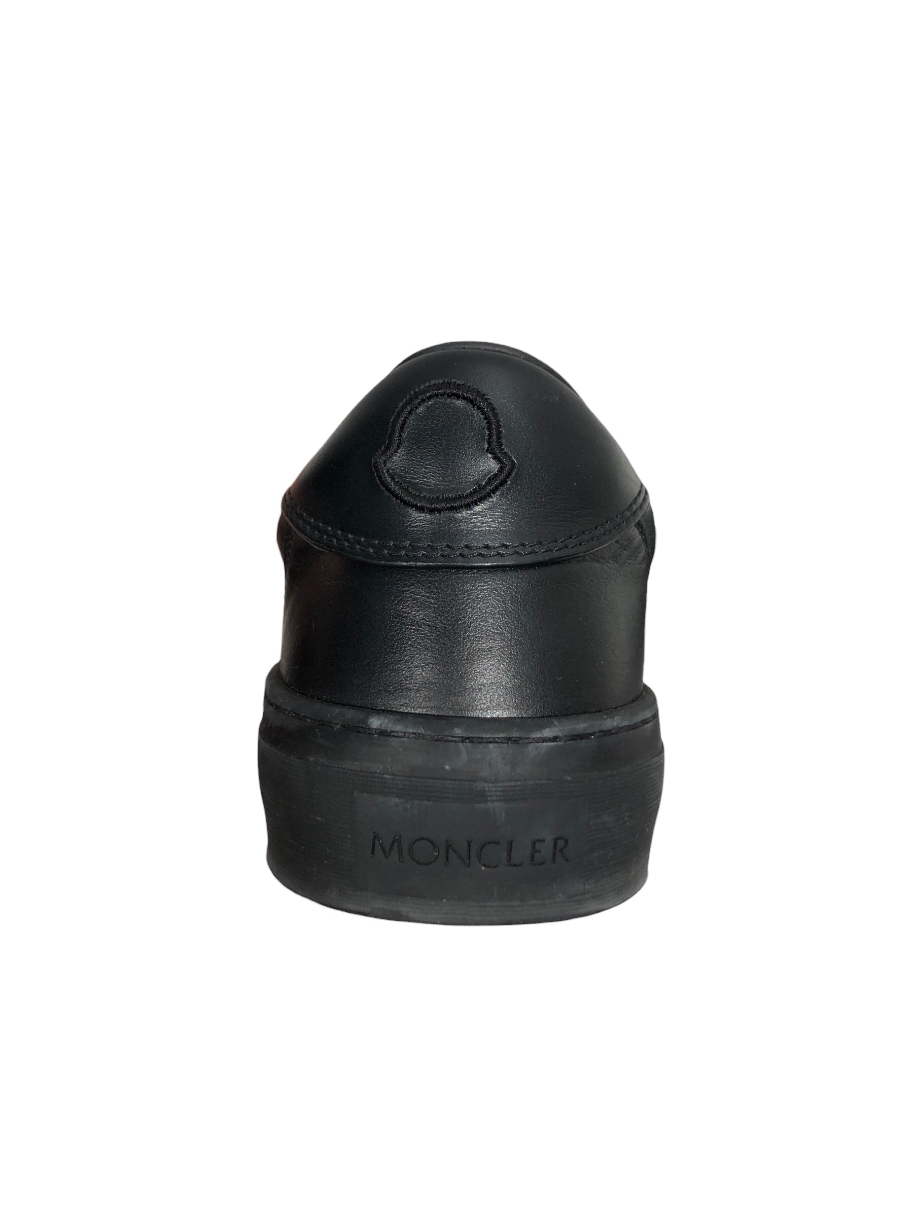 MONCLER/Low-Sneakers/US 7/Leather/BLK/ view 3