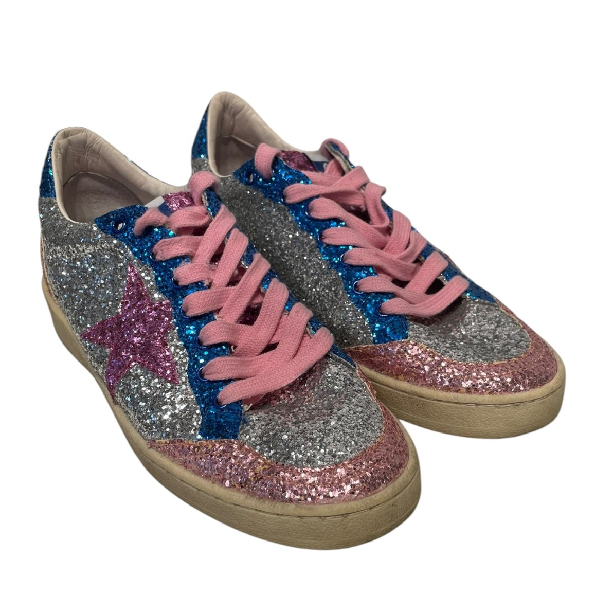 GOLDEN GOOSE/Low-Sneakers/EU 36/Glitter/MLT/ view 1