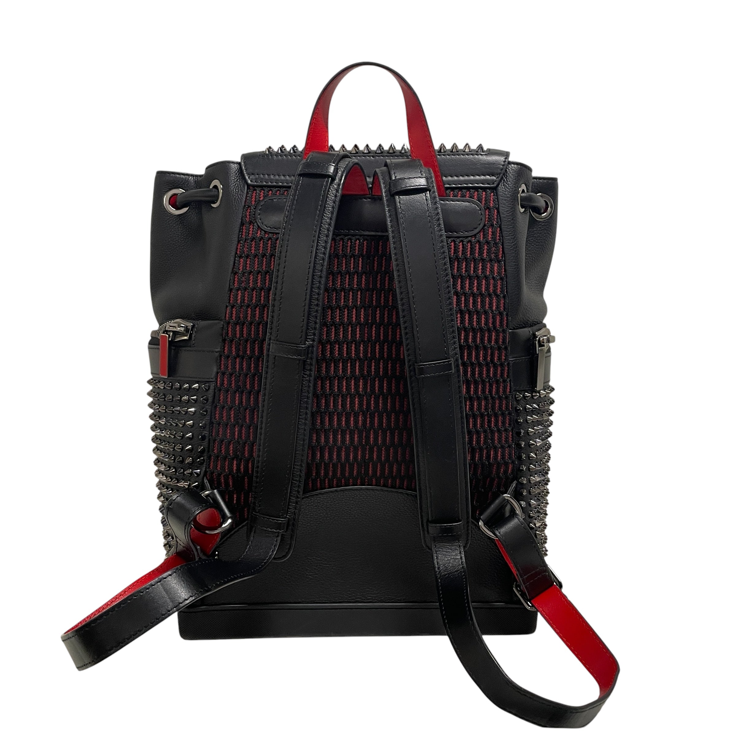 Christian Louboutin/Backpack/Leather/BLK/explorafunk spiked view 2