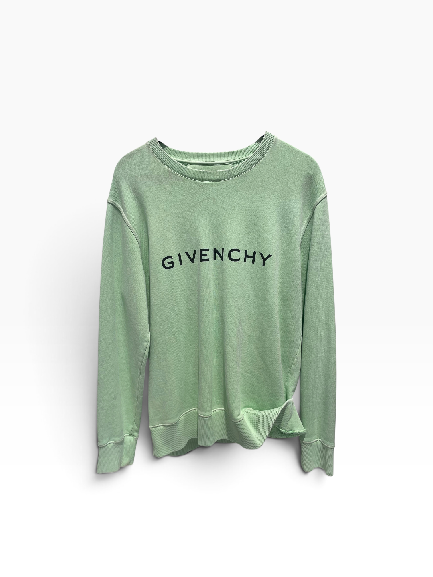 GIVENCHY/Sweatshirt/XL/Cotton/GRN/Givenchy Spellout Logo view 1
