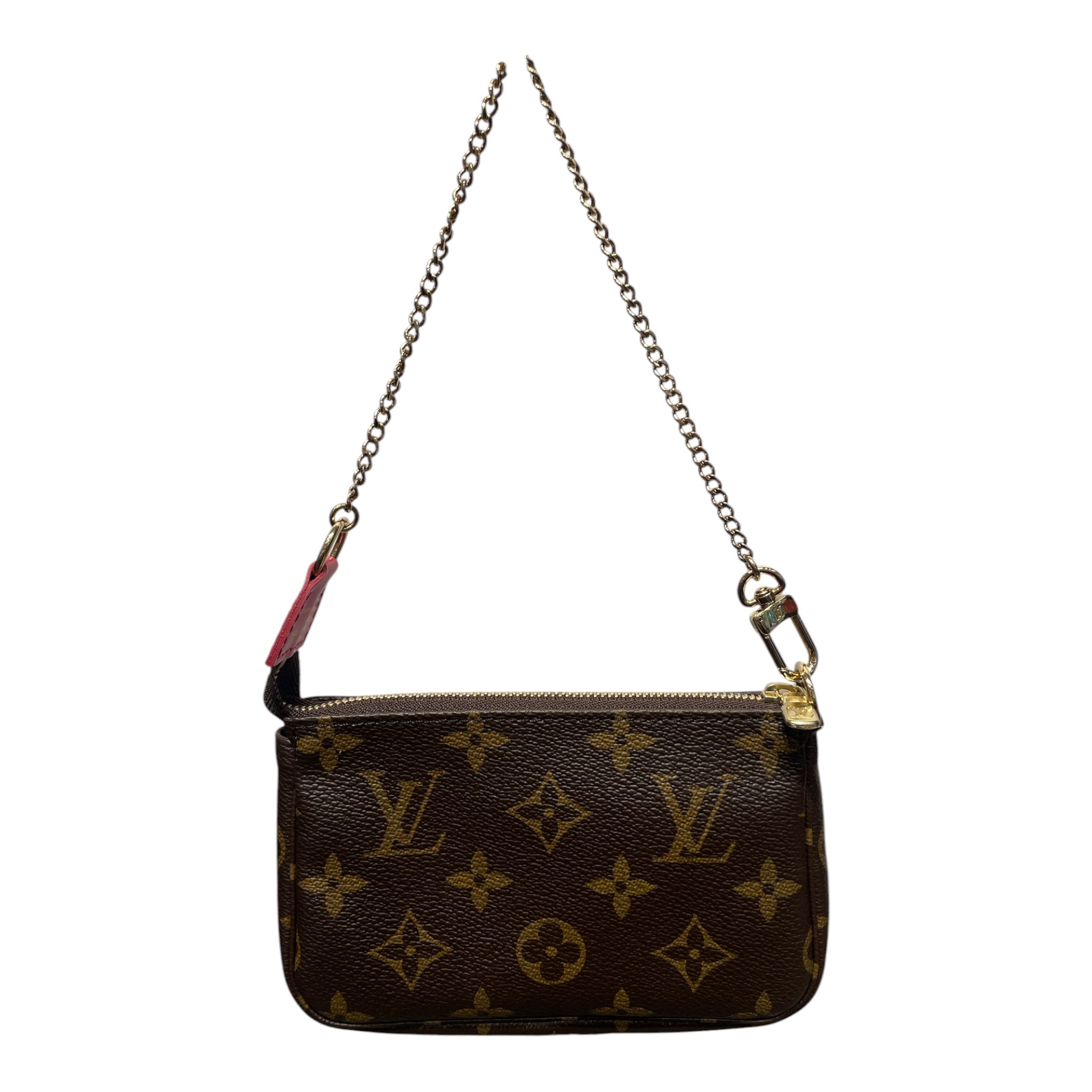 LOUIS VUITTON/Hand Bag/Graphic/Leather/BRW/Christmas Rollercoast Pochette view 2