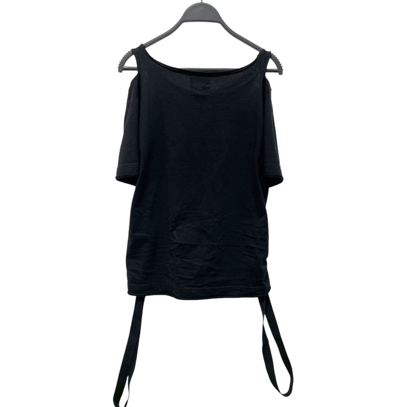 Vivienne Westwood/T-Shirt/38/Cotton/BLK/Graphic/bondage tee skull