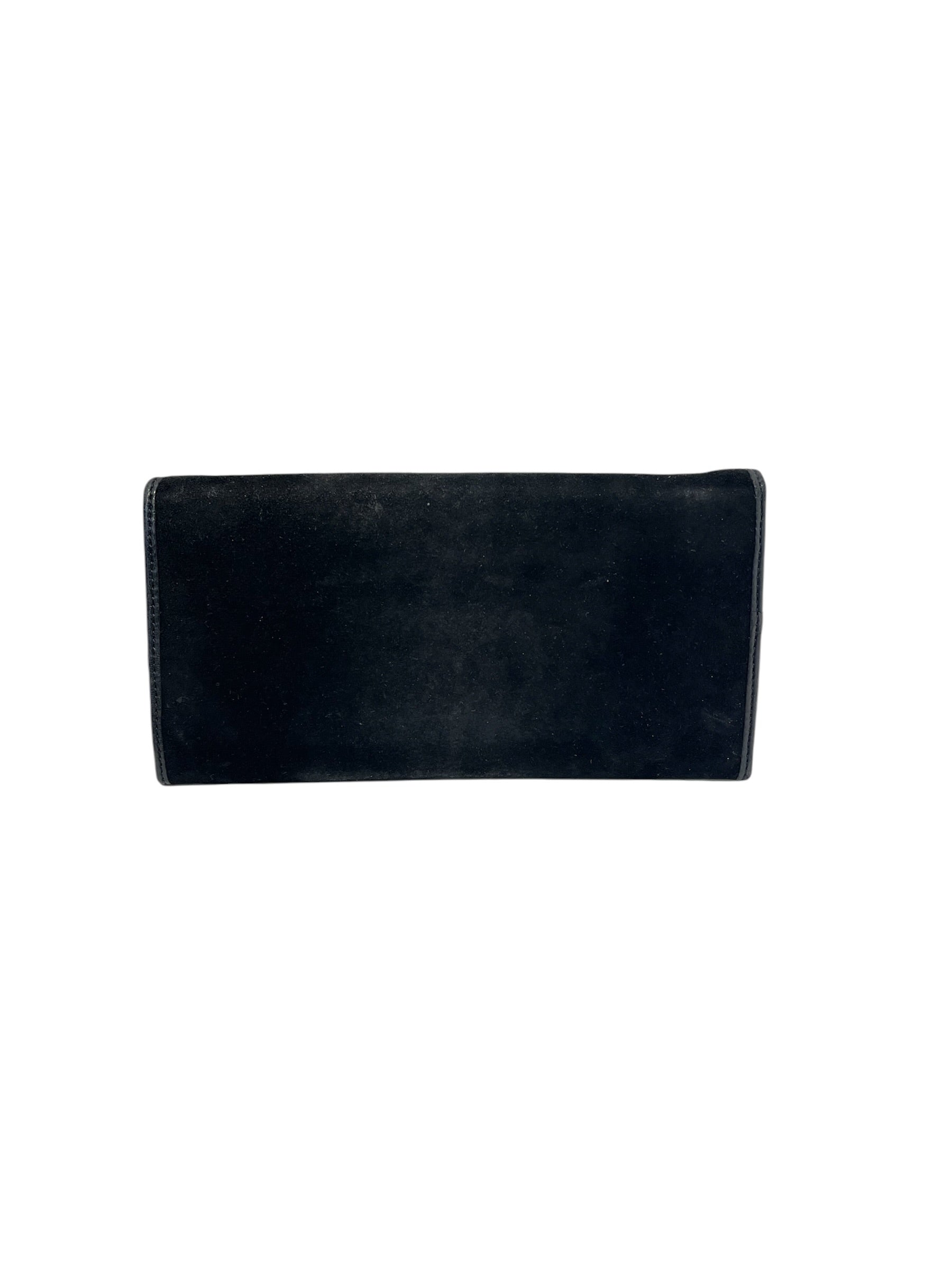 FENDI/Long Wallet/Leather/BLK/L's/GLITTER LOGO CLOSURE view 2