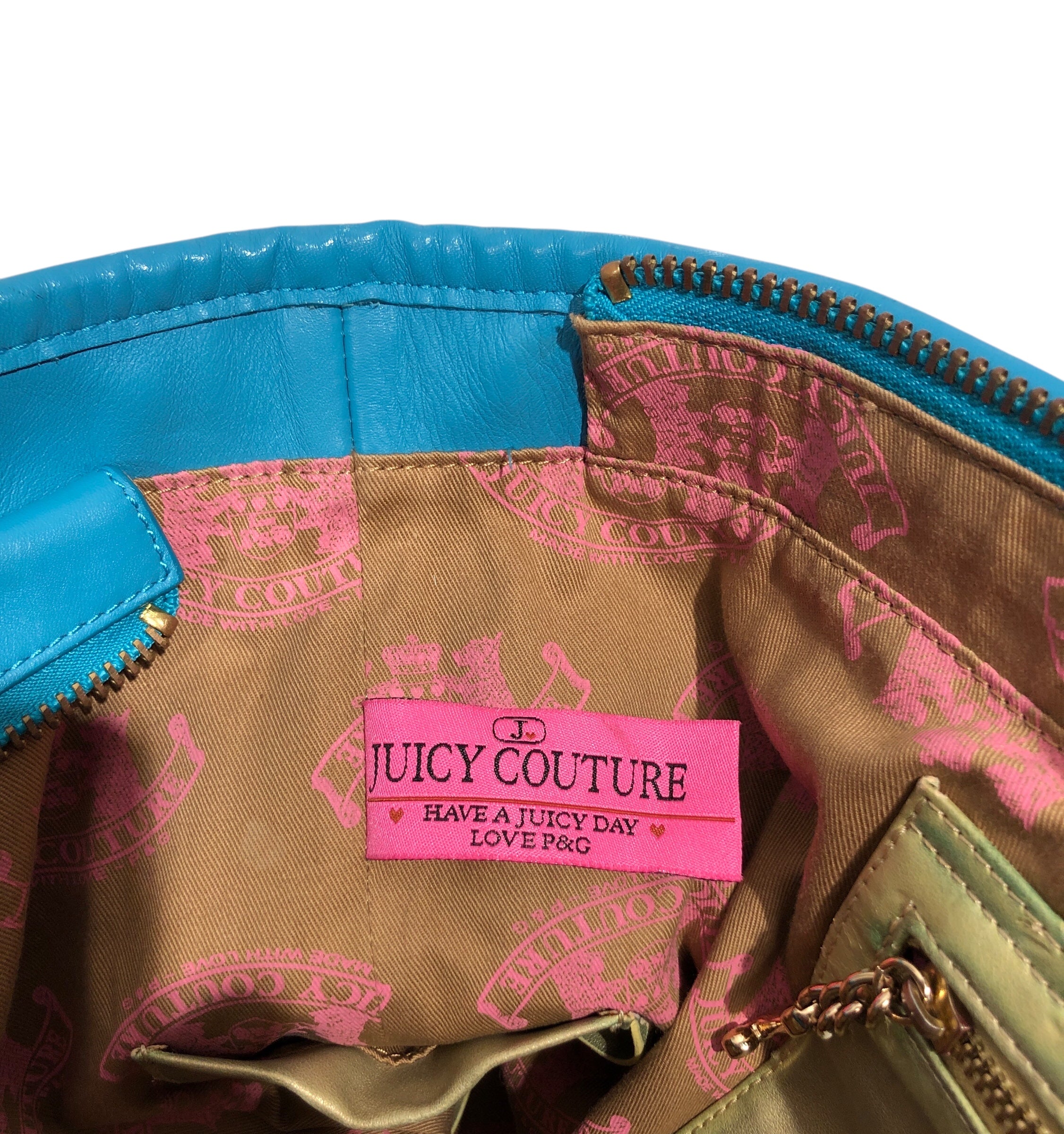 JUICY COUTURE/Tote Bag/Monogram/IDG/Terry cloth tote bag view 3