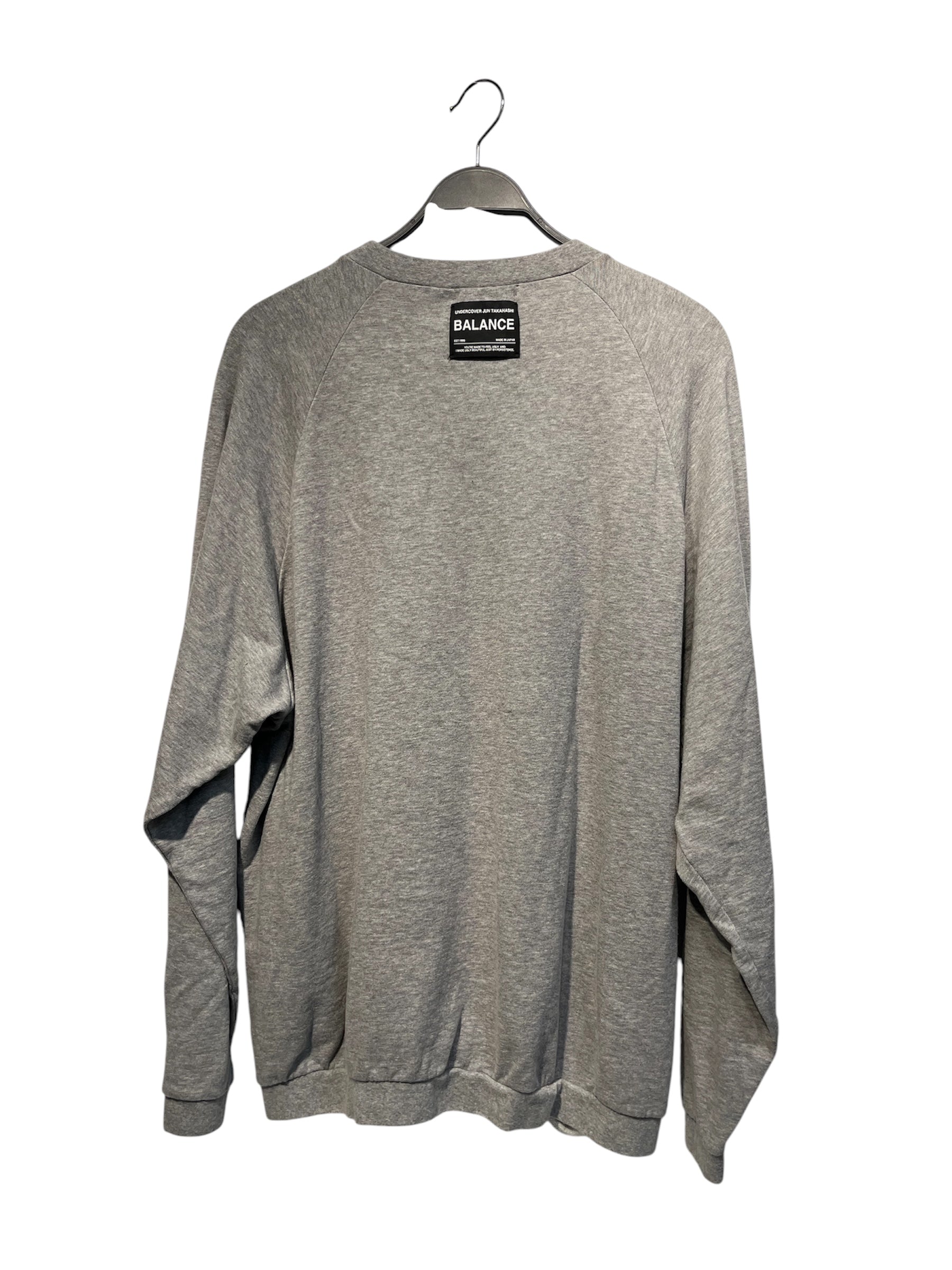 UNDERCOVER/Sweatshirt/3/Cotton/GRY/ view 2