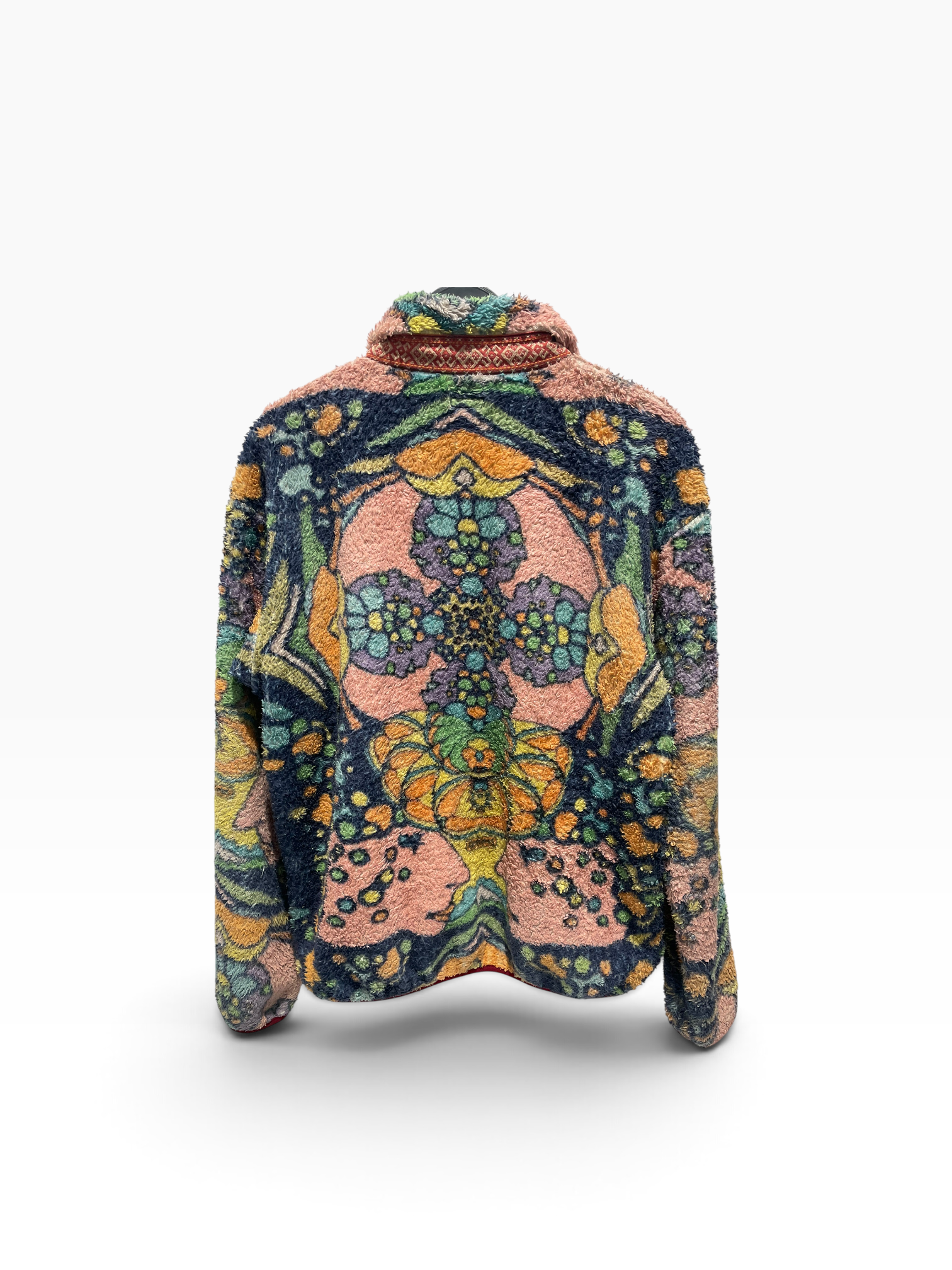 KAPITAL/Fleece Jkt/3/Polyester/MLT/Floral Pattern/Goodman Zip Blouson view 2