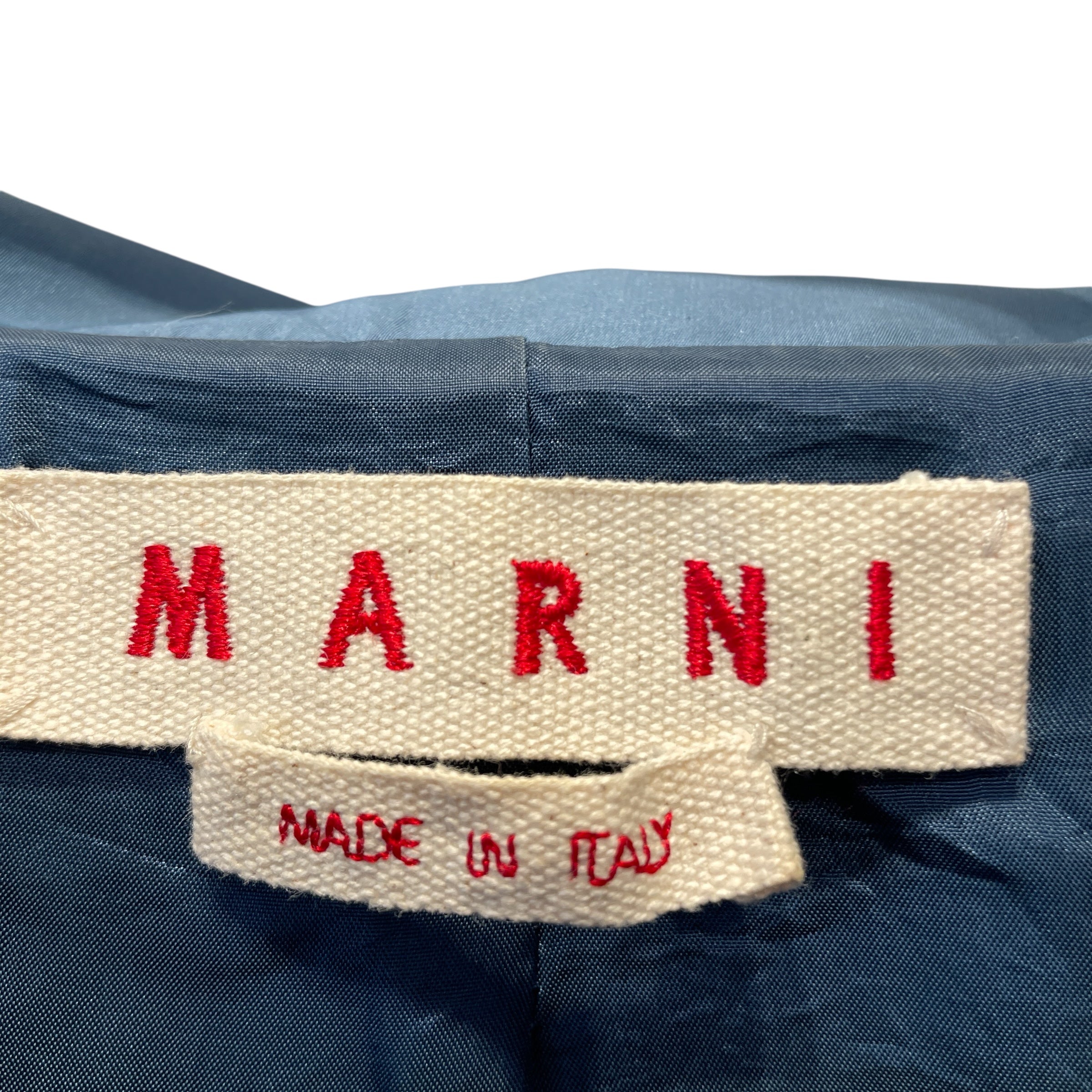 MARNI/Tailored Jkt/44/Polyester/BLU/ view 3