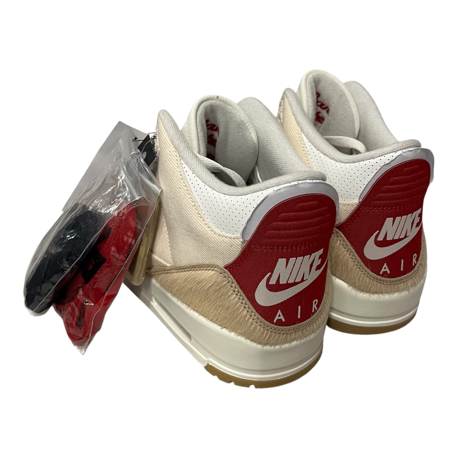 NIKE/X LEVIS AIR JORDAN 3/Hi-Sneakers/US 11/Cotton/CRM/IR0910-400 view 2