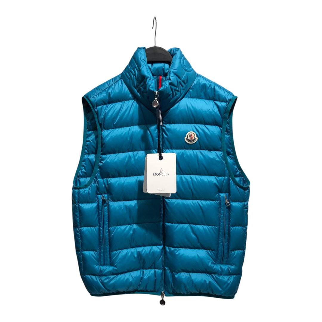 MONCLER/Puffer Vest/2/Nylon/BLU/ view 1