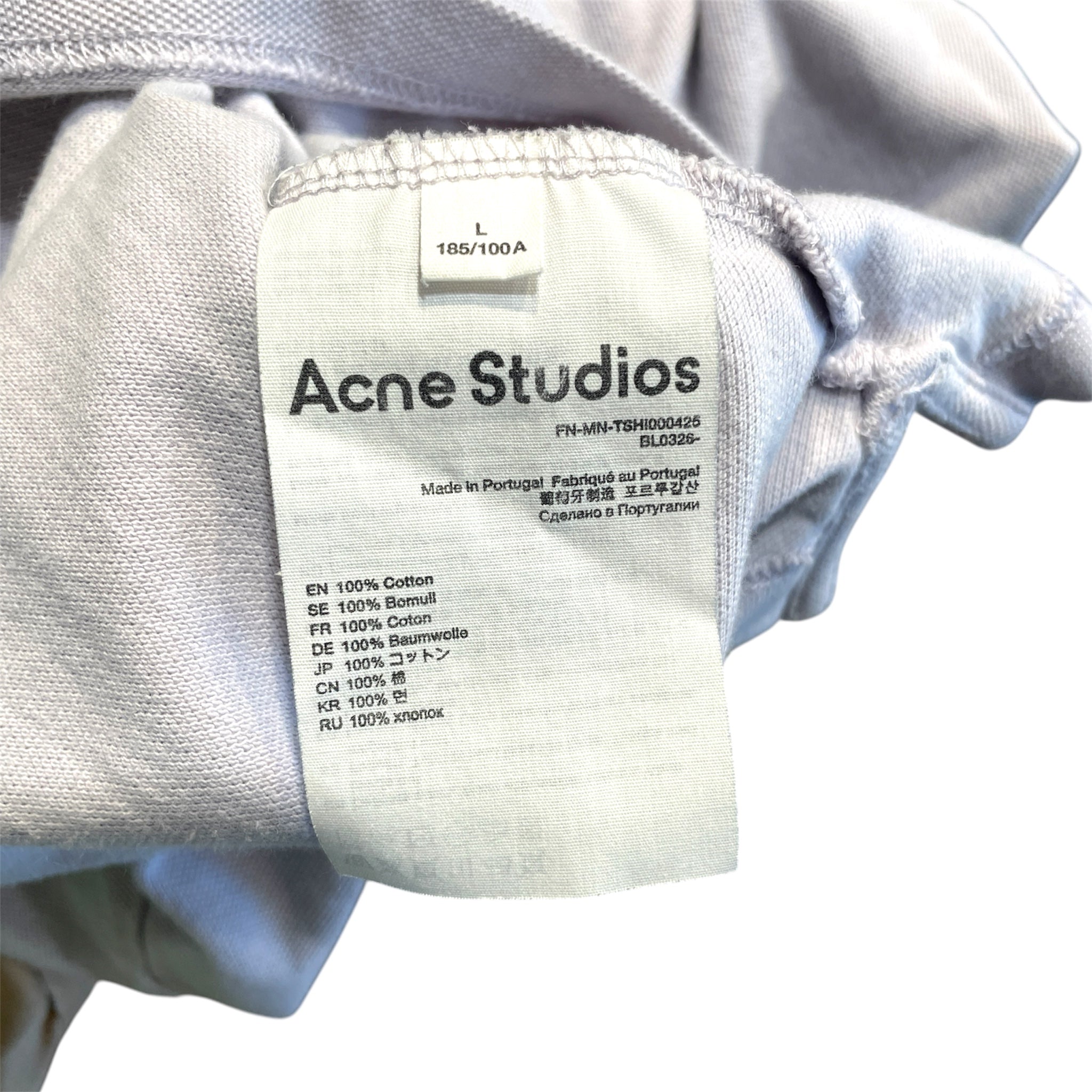 Acne Studios/Polo Shirt/L/Cotton/PPL/Acne Studios Polo view 4