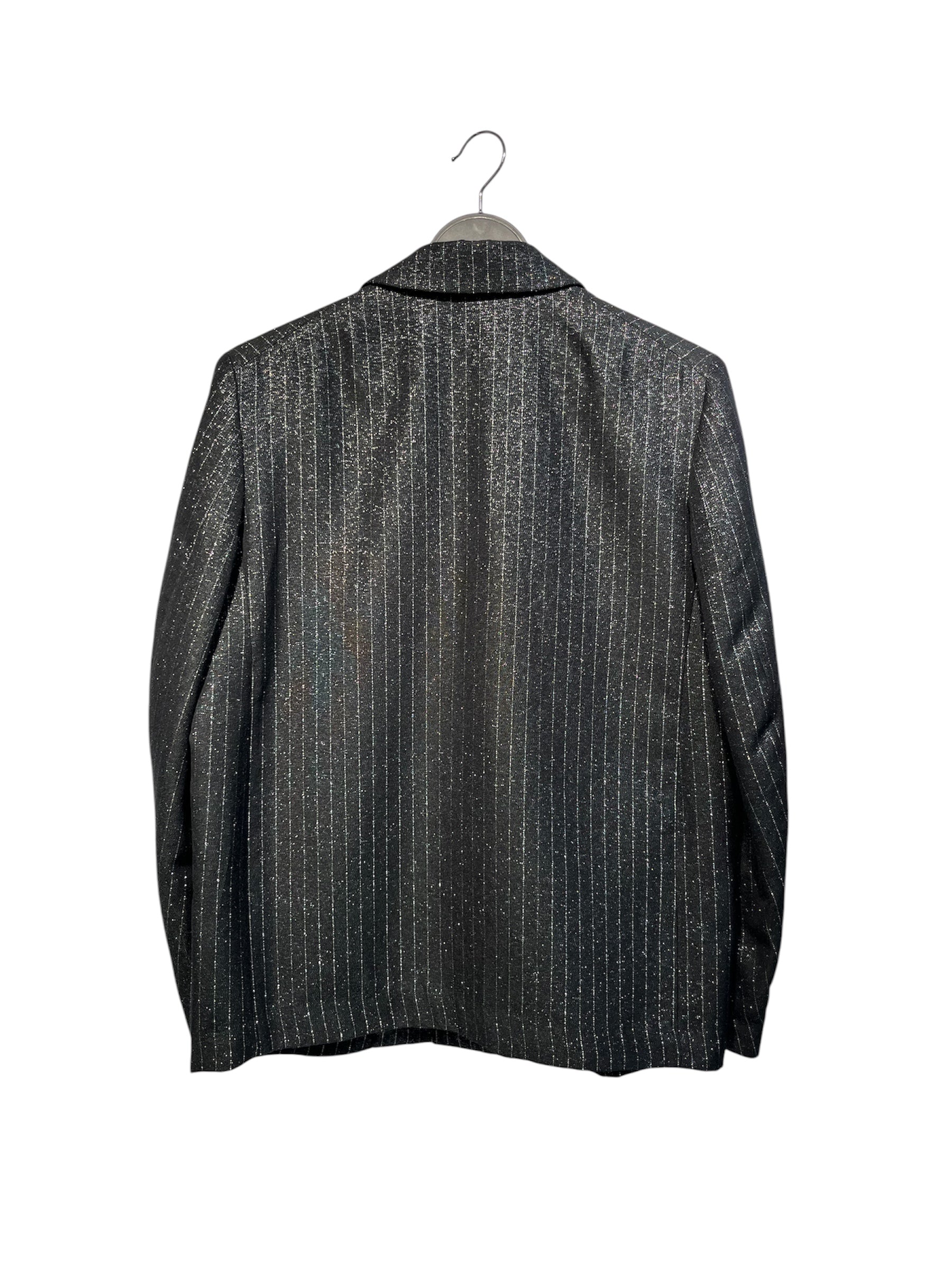 sulvam/Tailored Jkt/L/Cotton/BLK/Iridescent/ view 2