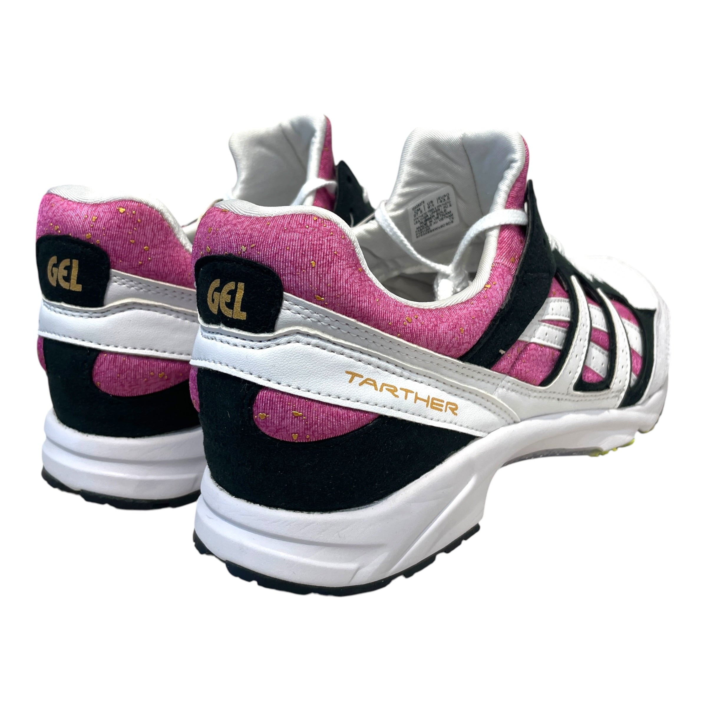 ASICS/COMME des GARCONS/Low-Sneakers/US 9.5/Nylon/WHT/Tarther SD "Orchid" view 2