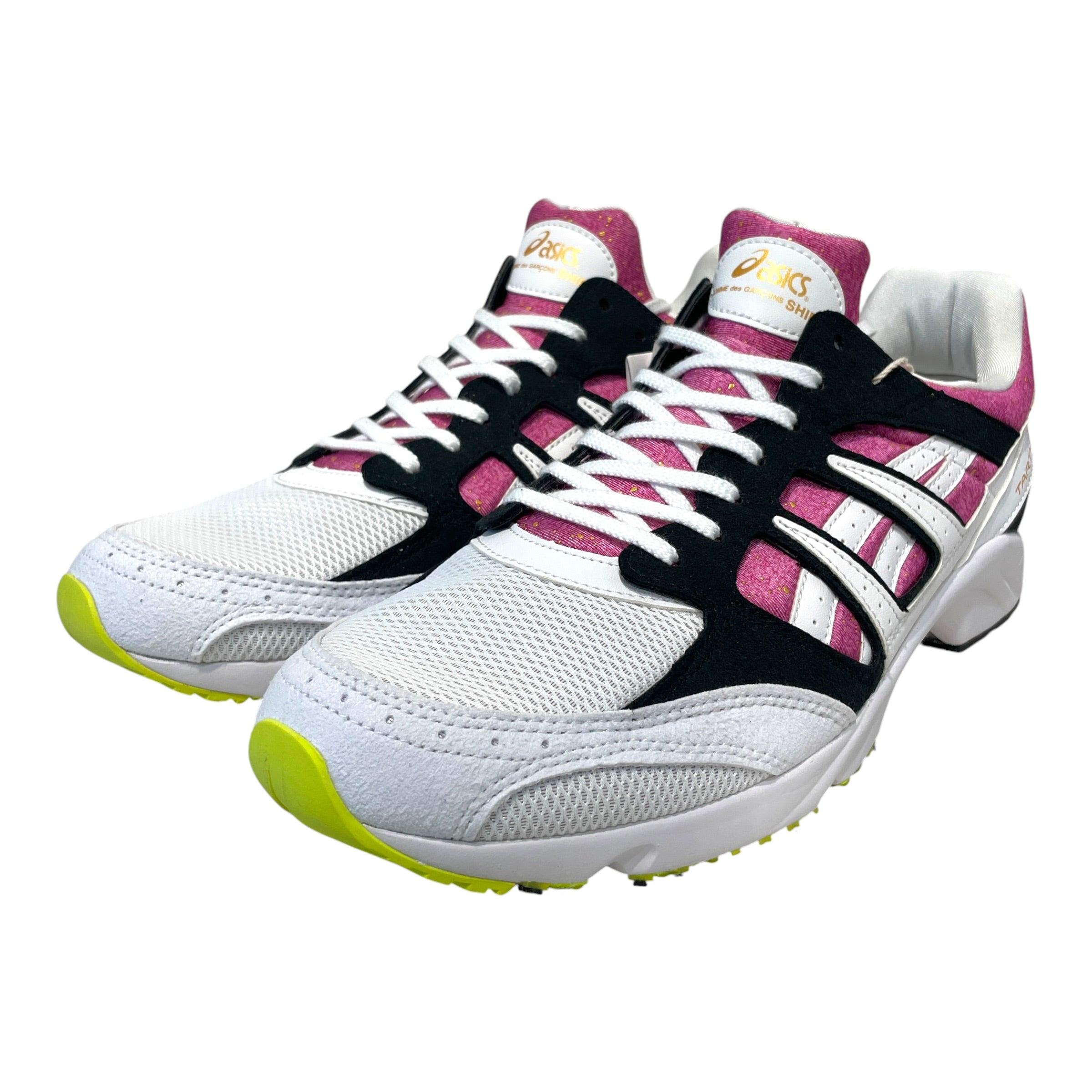 ASICS/COMME des GARCONS/Low-Sneakers/US 9.5/Nylon/WHT/Tarther SD "Orchid" view 4