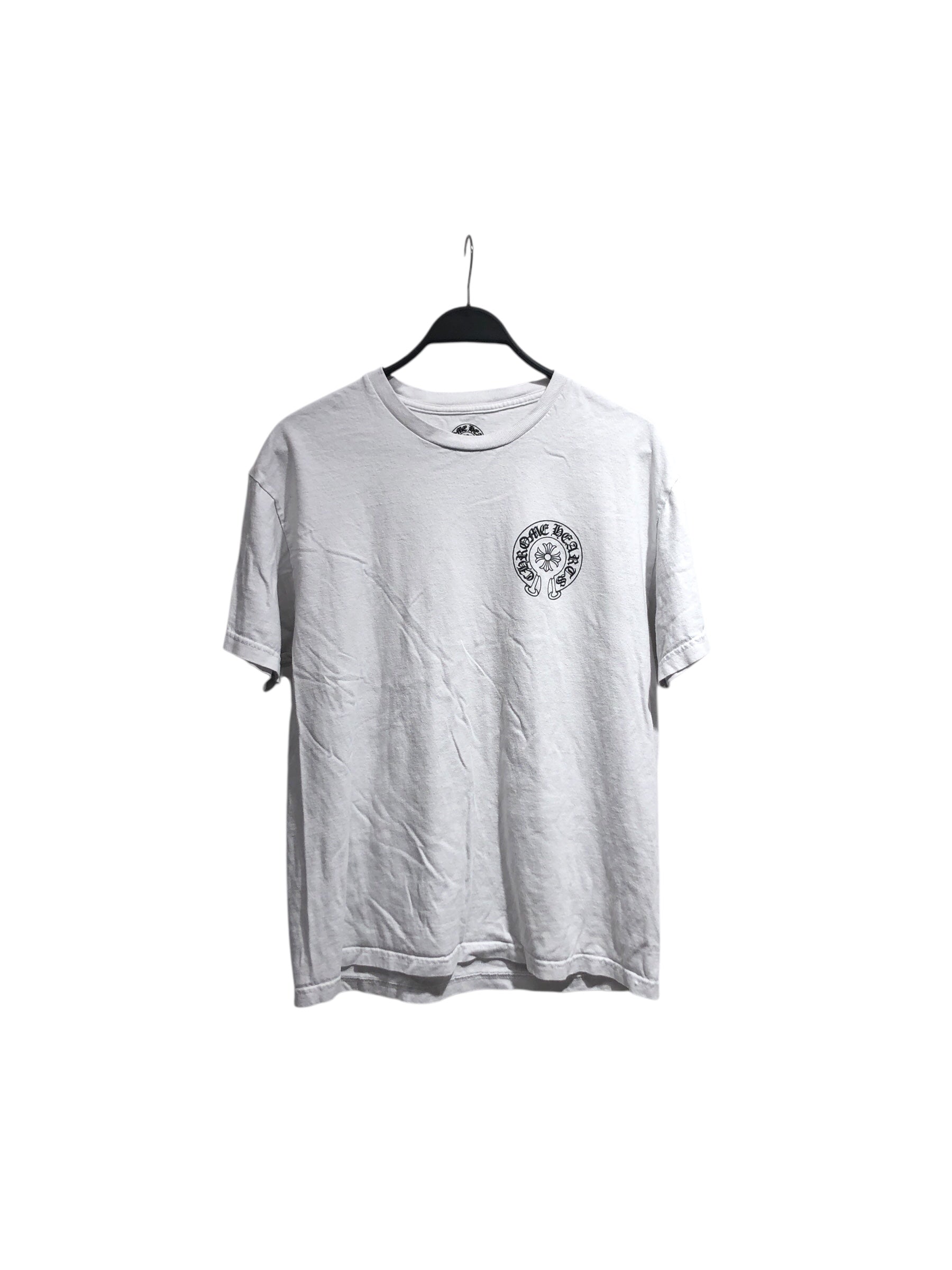 CHROME HEARTS/T-Shirt/L/Cotton/WHT/ view 1