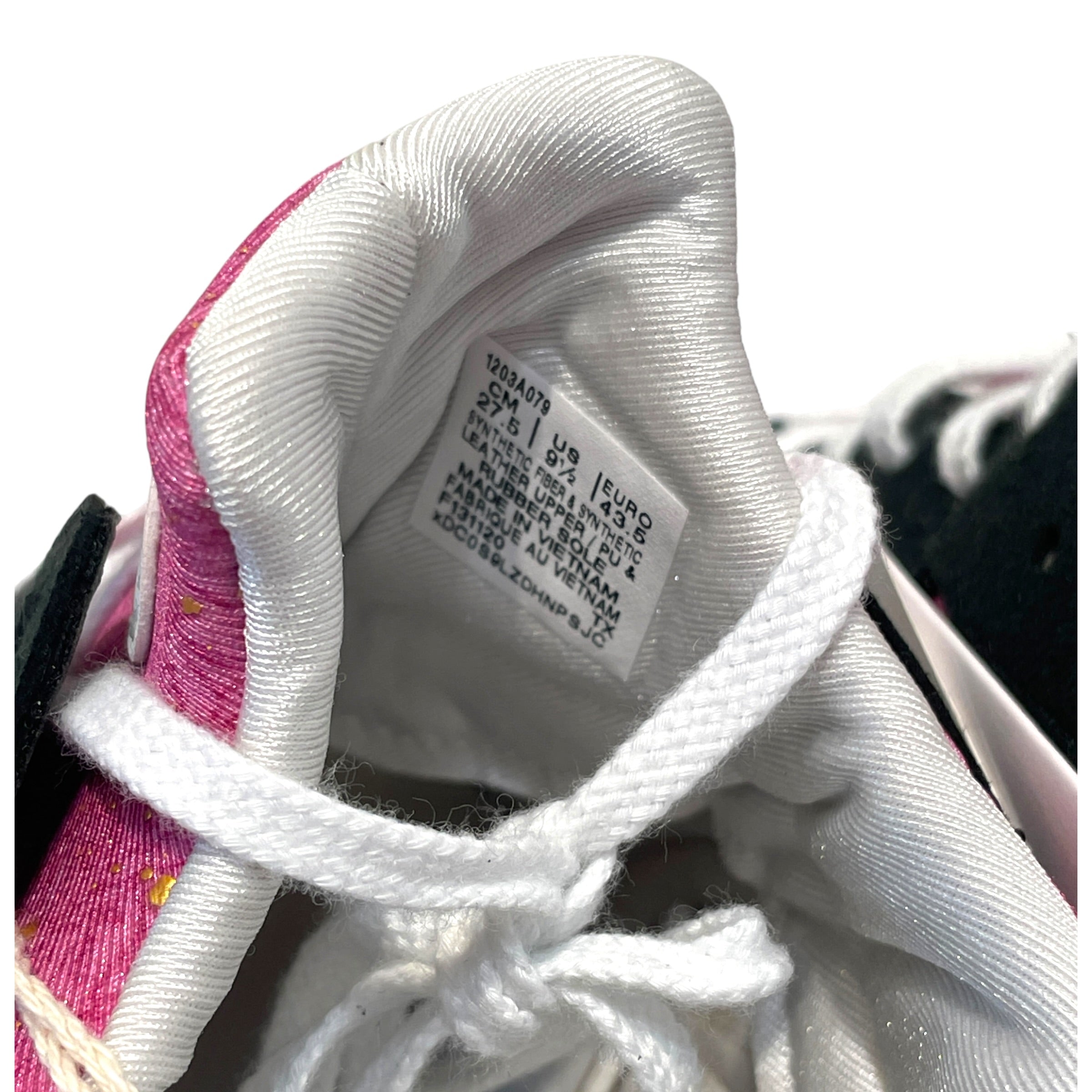 ASICS/COMME des GARCONS/Low-Sneakers/US 9.5/Nylon/WHT/Tarther SD "Orchid" view 6
